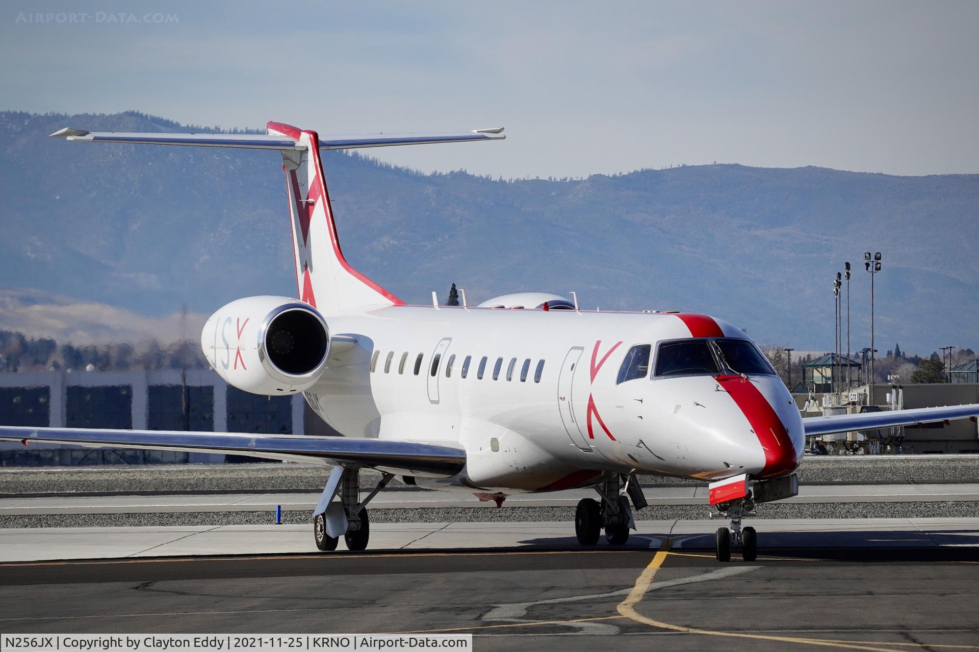 N256JX, 2000 Embraer ERJ-135LR (EMB-135LR) C/N 145211, Reno-Tahoe International 2021.