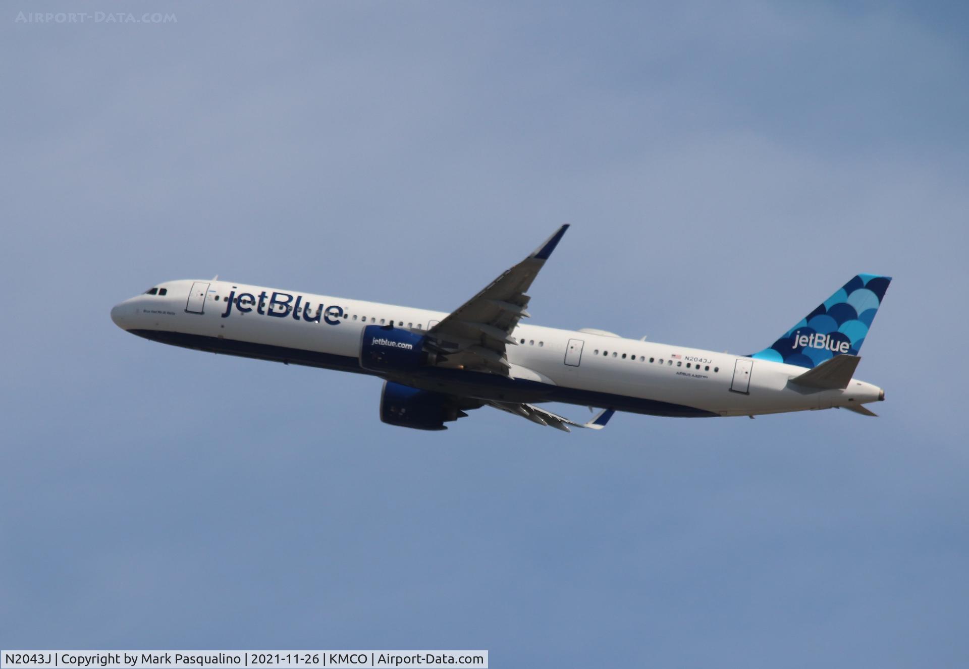 N2043J, 2020 Airbus A321-271NX C/N 9191, Airbus A321-271NX