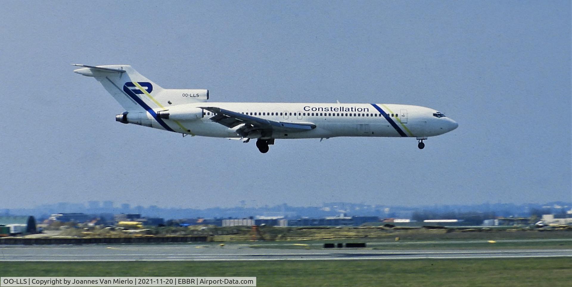 OO-LLS, 1981 Boeing 727-2X3F C/N 22608, Slide scan