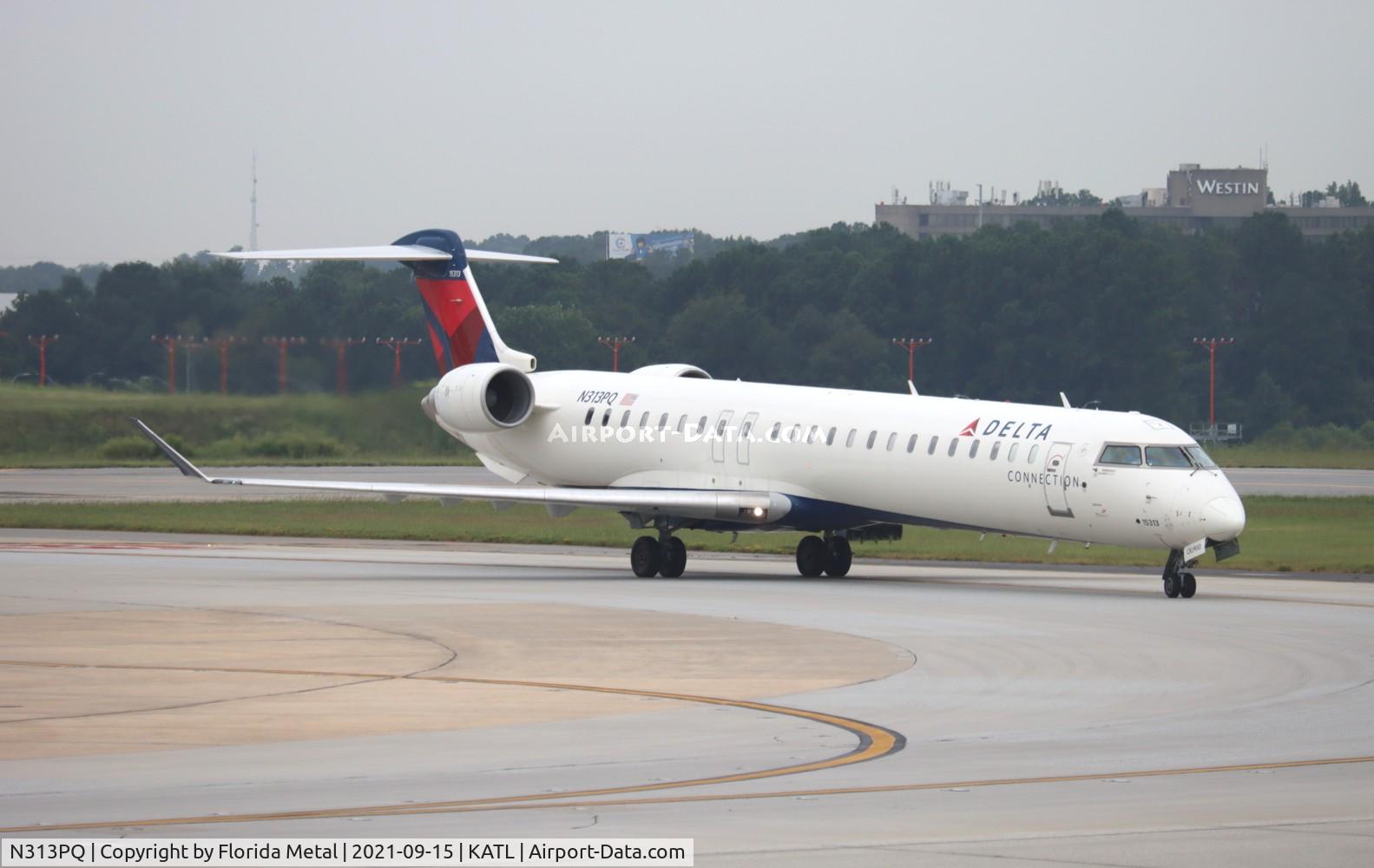 N313PQ, 2014 Bombardier CRJ-900 (CL-600-2D24) C/N 15313, ATL 2021