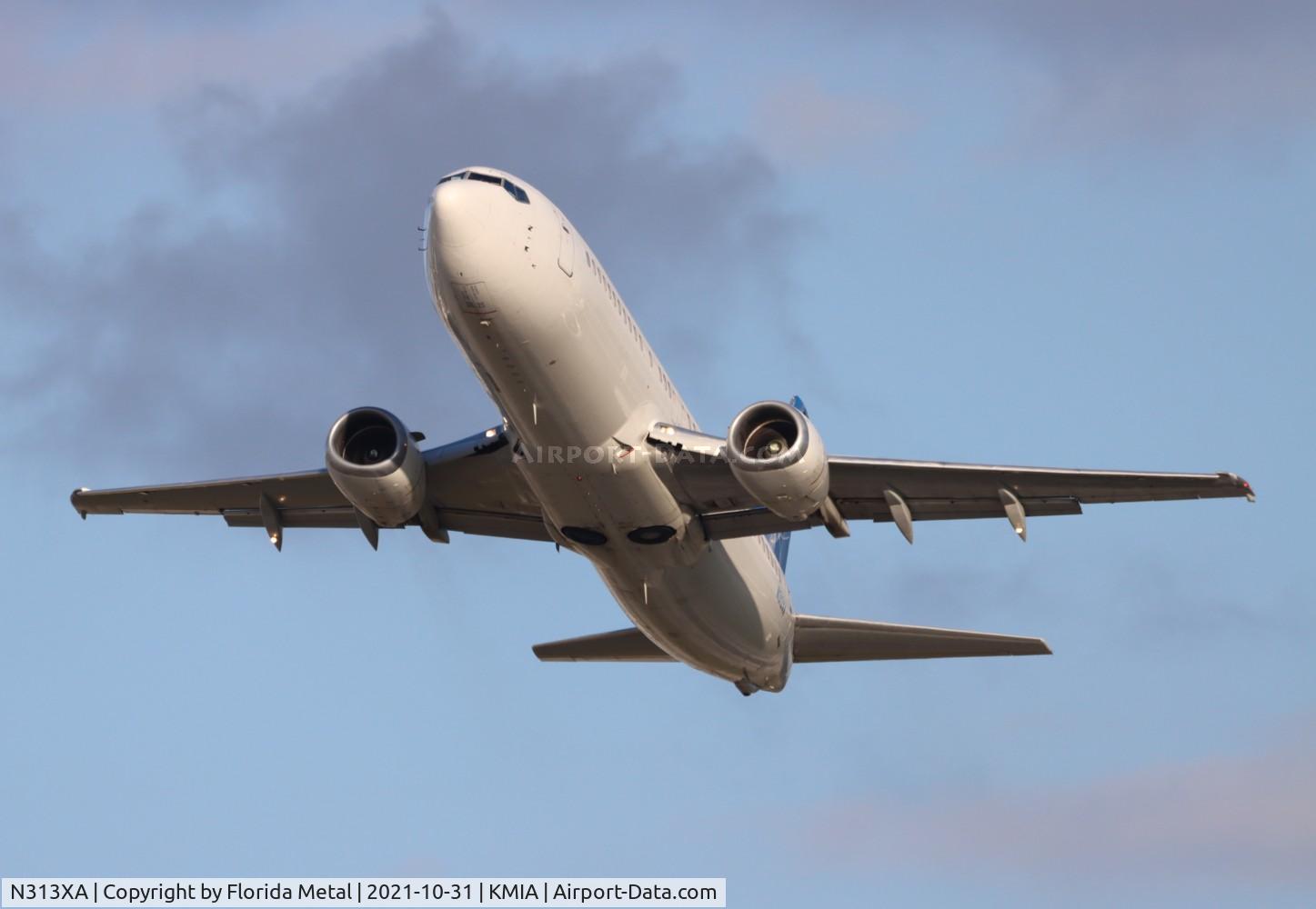 N313XA, 1991 Boeing 737-484 C/N 25313, MIA 2021