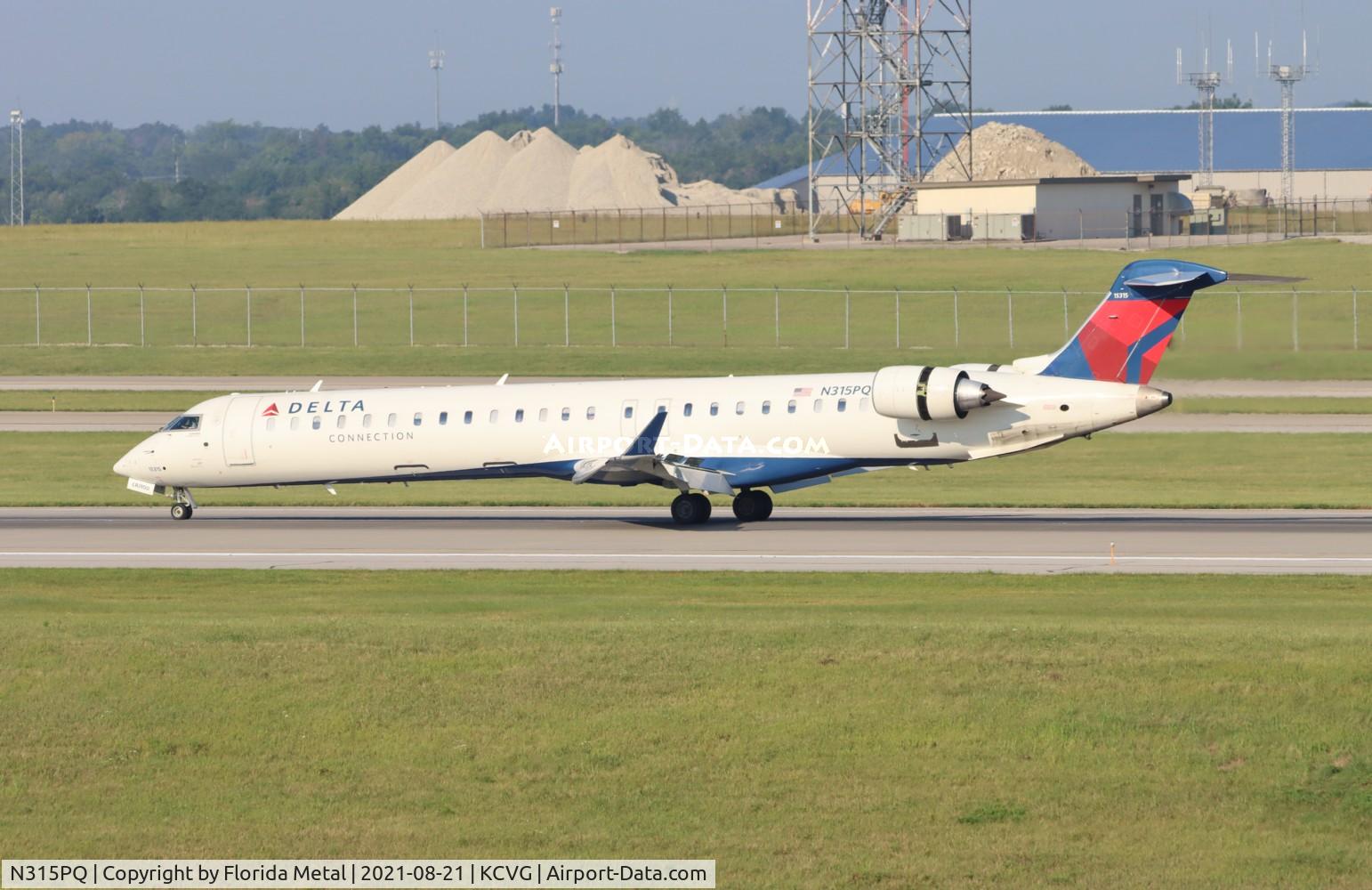 N315PQ, 2014 Bombardier CRJ-900LR (CL-600-2D24) C/N 15315, CVG 2021