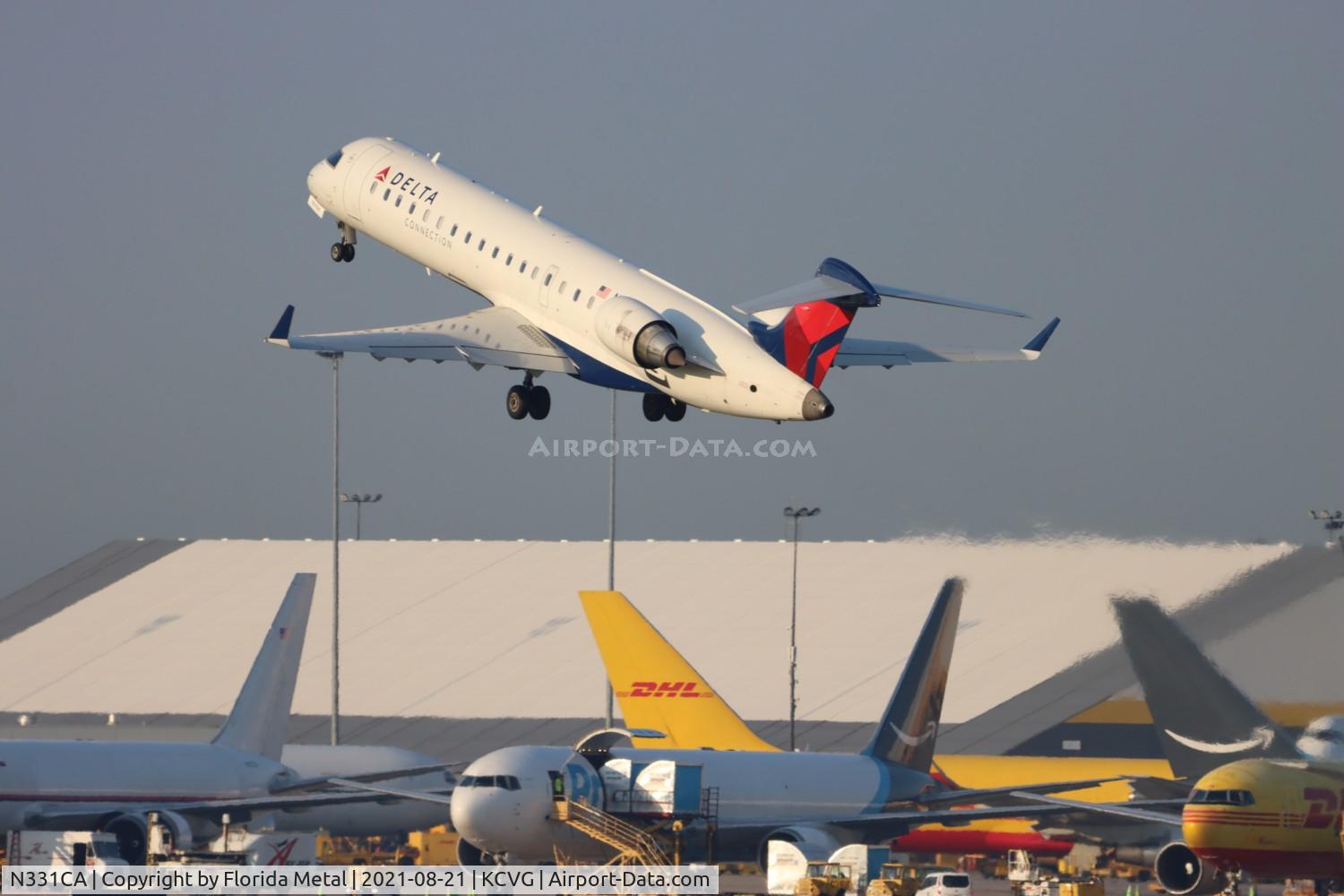 N331CA, 2002 Bombardier CRJ-701ER (CL-600-2C10) Regional Jet C/N 10061, CVG 2021