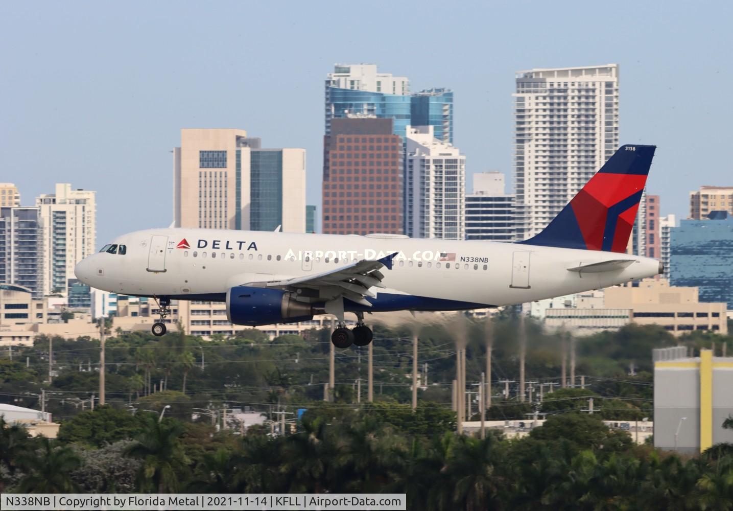 N338NB, 2002 Airbus A319-114 C/N 1693, FLL 2021