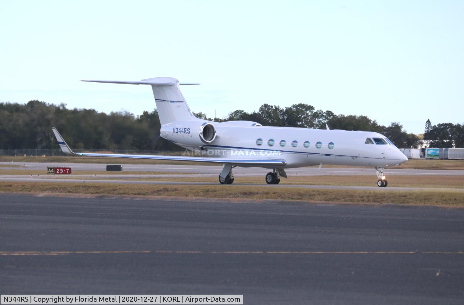 N344RS, 2013 Gulfstream Aerospace GV-SP (G550) C/N 5444, ORL 2021