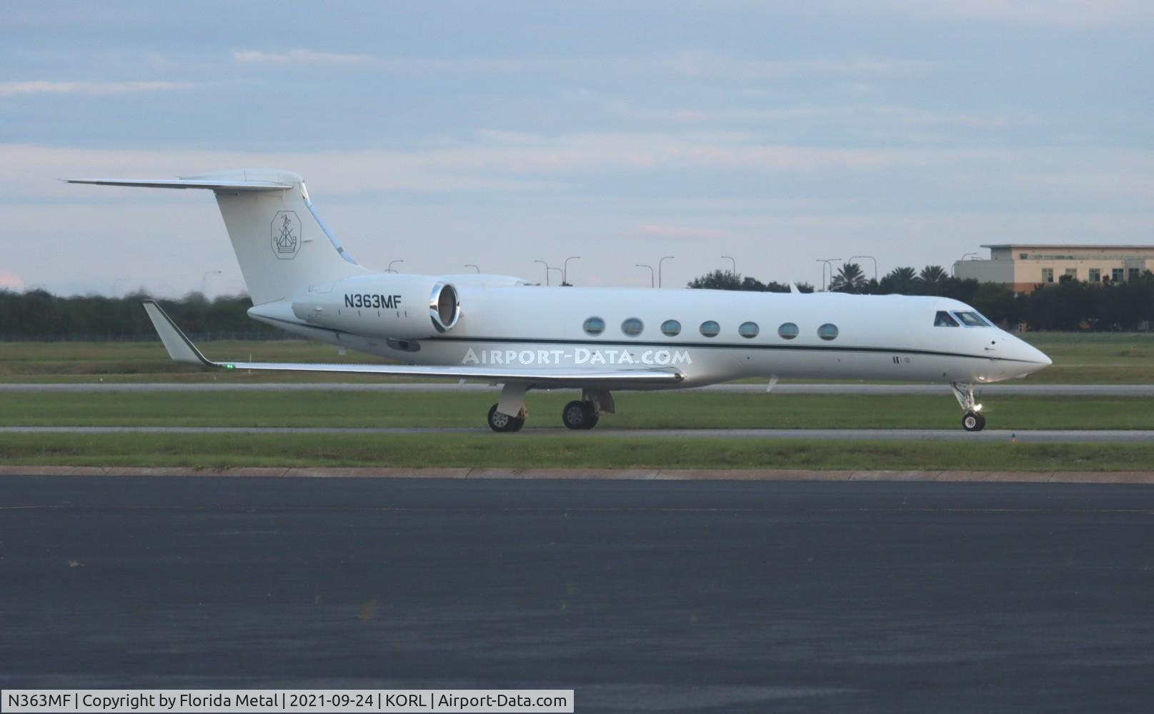 N363MF, 2006 Gulfstream Aerospace GV-SP (G550) C/N 5112, ORL 2021