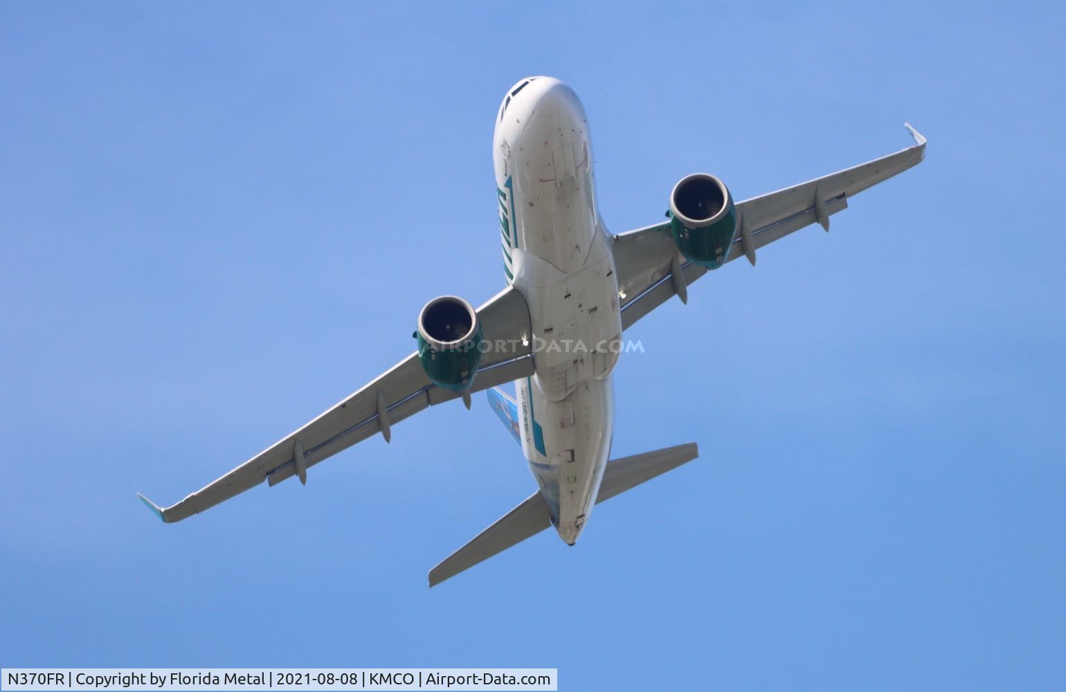 N370FR, 2020 Airbus A320-251N C/N 10038, MCO 2021