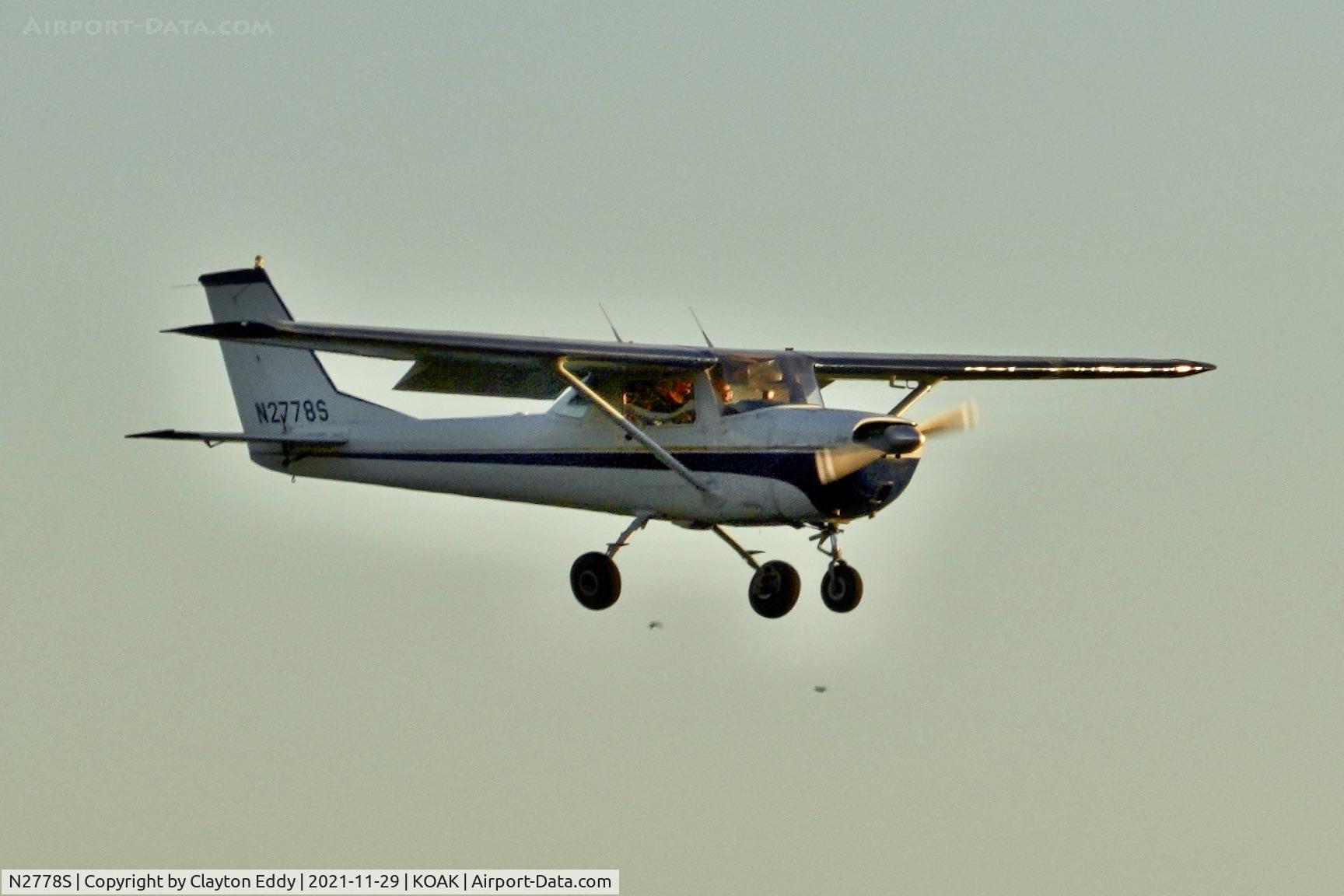 N2778S, 1967 Cessna 150G C/N 15066678, North Field Oakland Airport 2021.