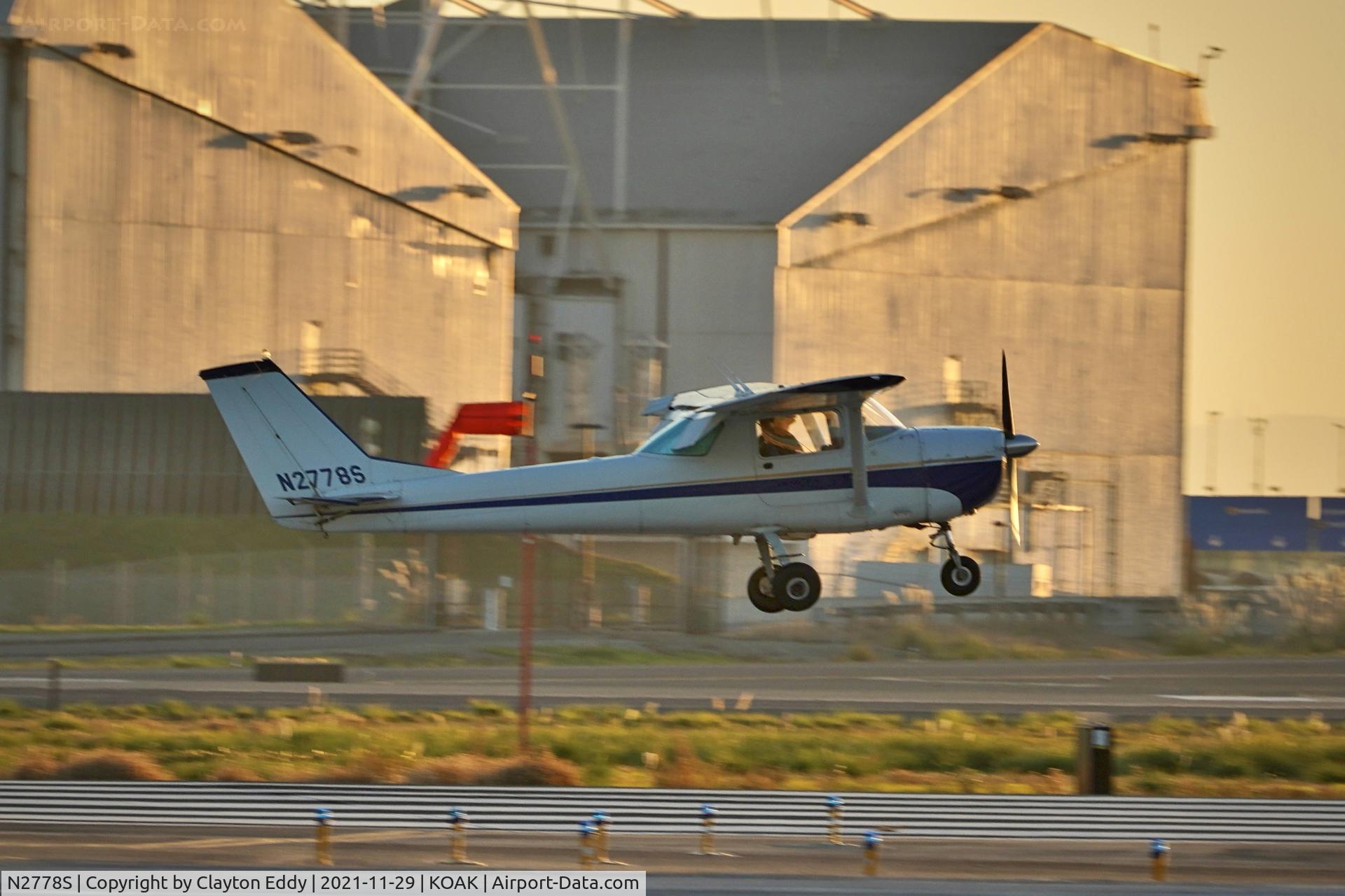 N2778S, 1967 Cessna 150G C/N 15066678, North Field Oakland Airport 2021.