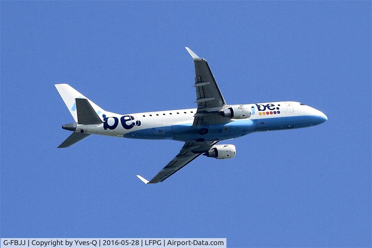 G-FBJJ, 2012 Embraer 175STD (ERJ-170-200) C/N 17000358, Embraer 175STD, Take off rwy 06R, Roissy Charles De Gaulle airport (LFPG-CDG)