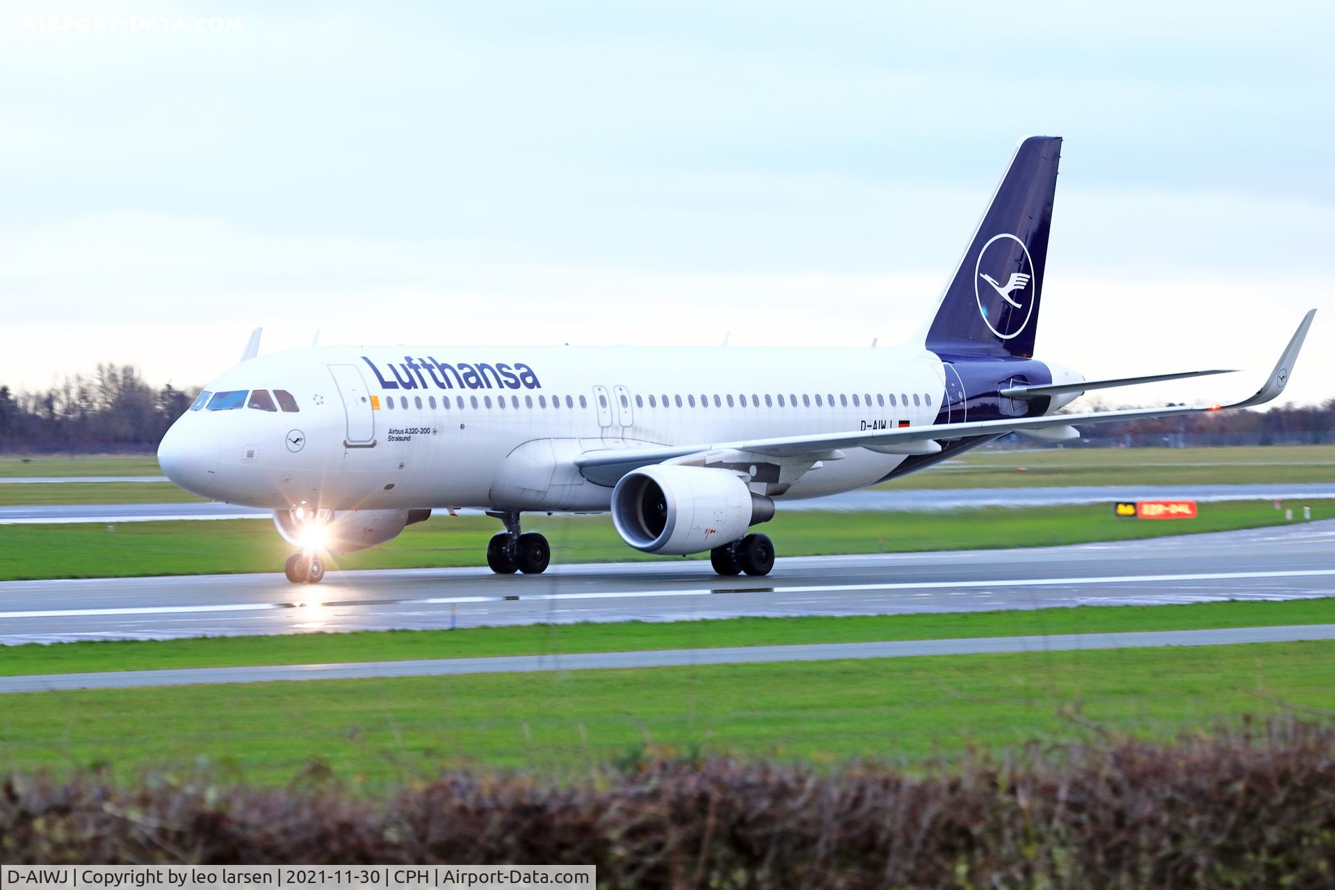D-AIWJ, 2019 Airbus A320-214 C/N 9052, Copenhagen 30.11.2021