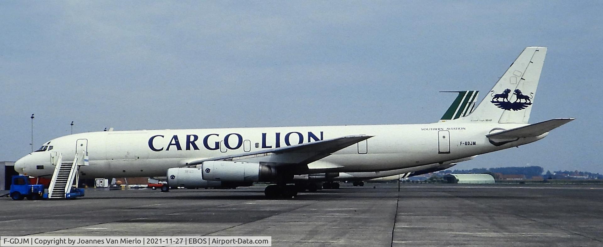F-GDJM, 1968 Douglas DC-8-62CF C/N 45960, Slide scan