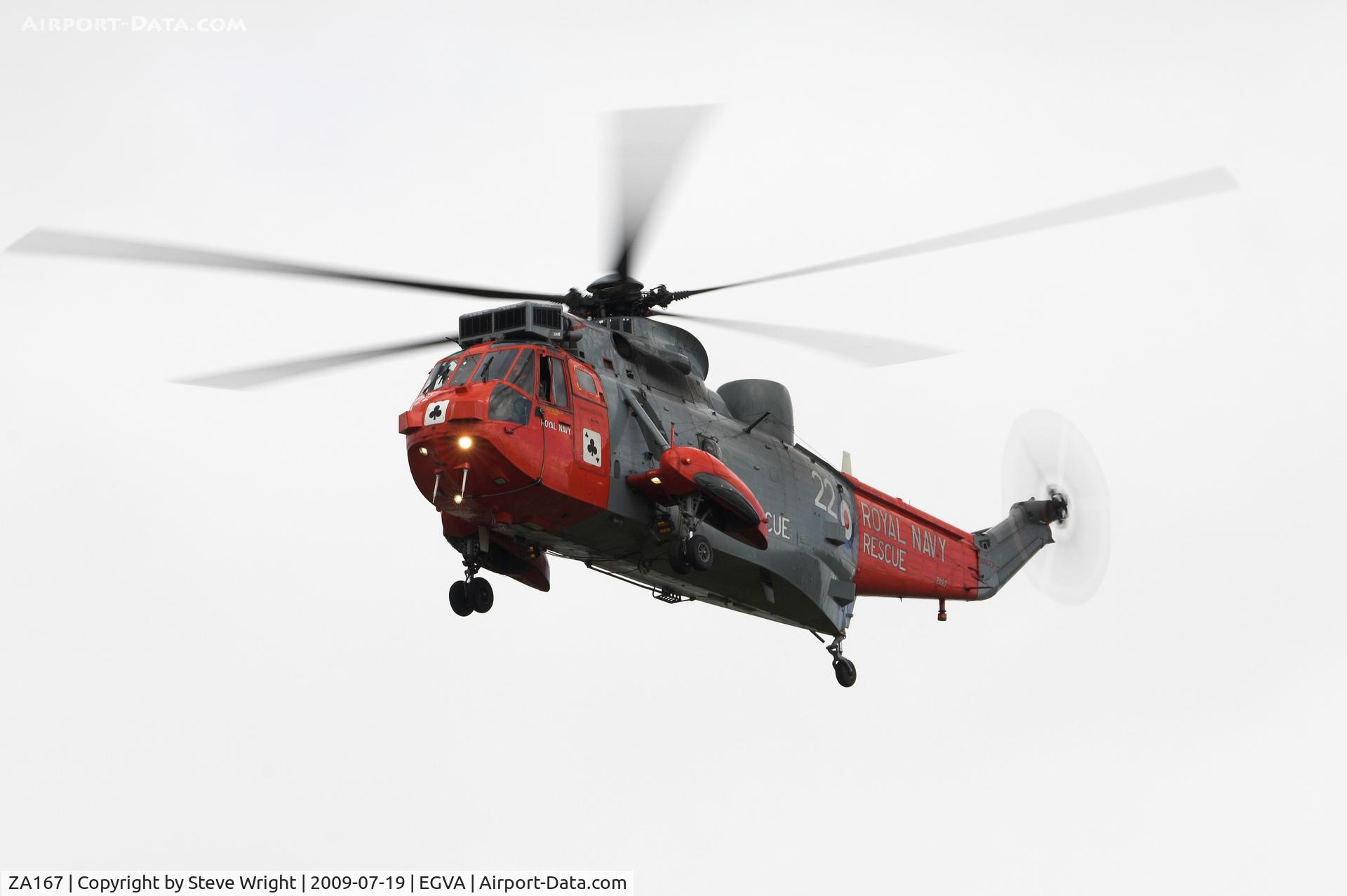 ZA167, 1982 Westland Sea King HU.5 C/N WA900, RIAT 2009 RAF Fairford UK