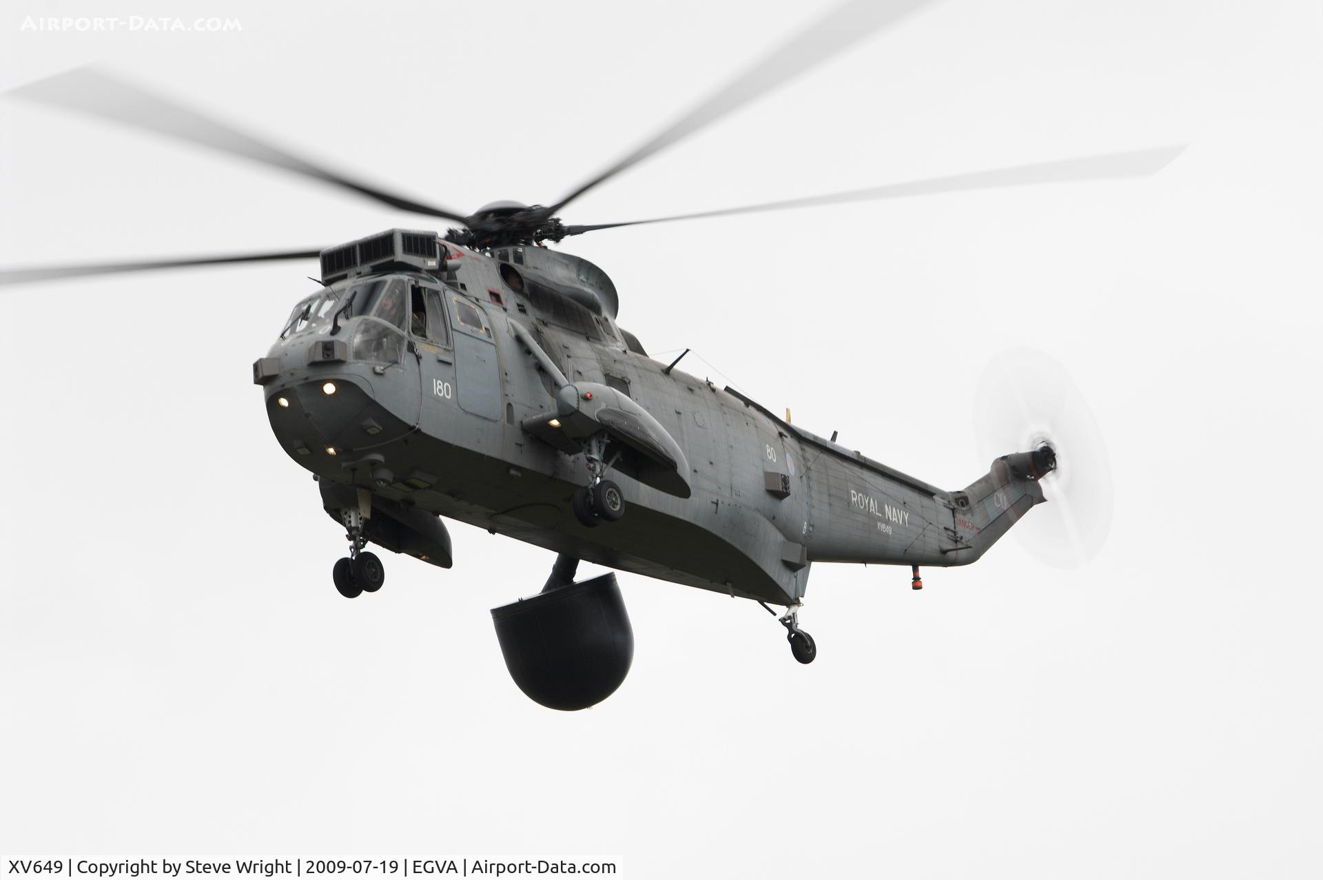 XV649, 1969 Westland Sea King ASaC.7 C/N WA637, RIAT 2009 RAF Fairford UK