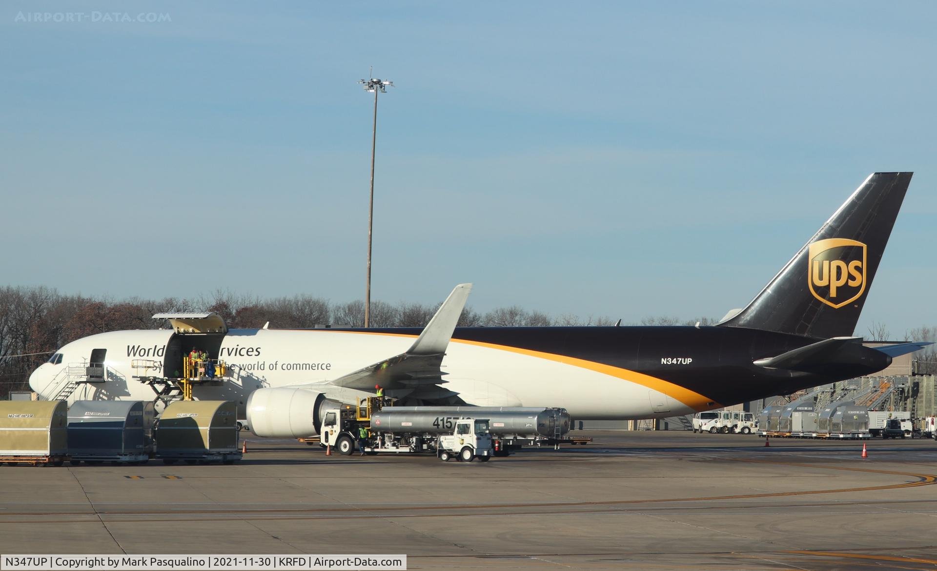 N347UP, 2012 Boeing 767-34A/ER C/N 37871, Boeing 767-34A/ER