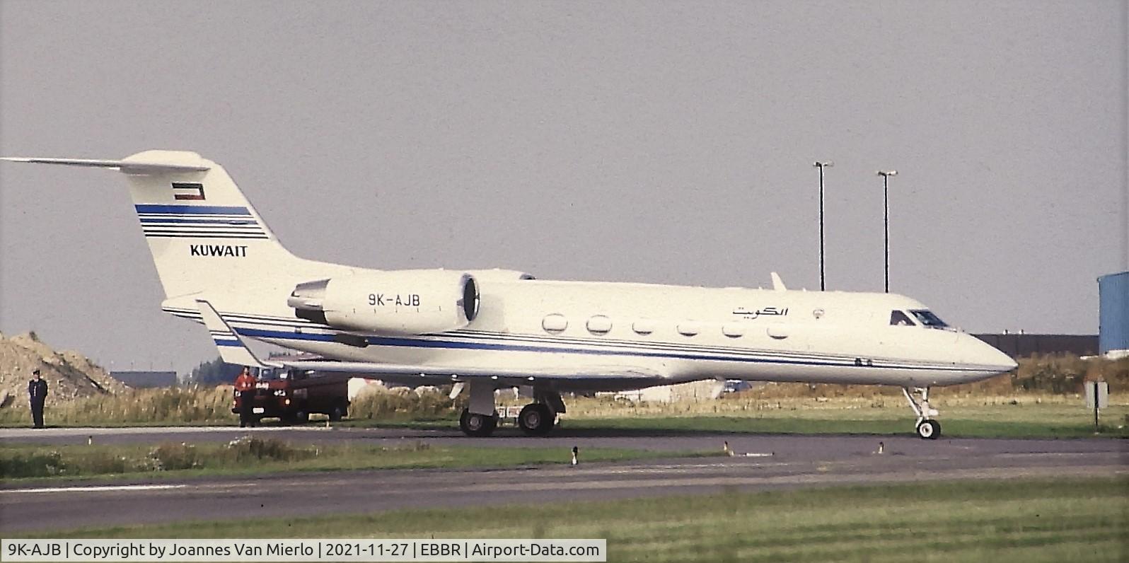 9K-AJB, Gulfstream Aerospace G-1159C Gulfstream IV C/N 1159, Slide scan