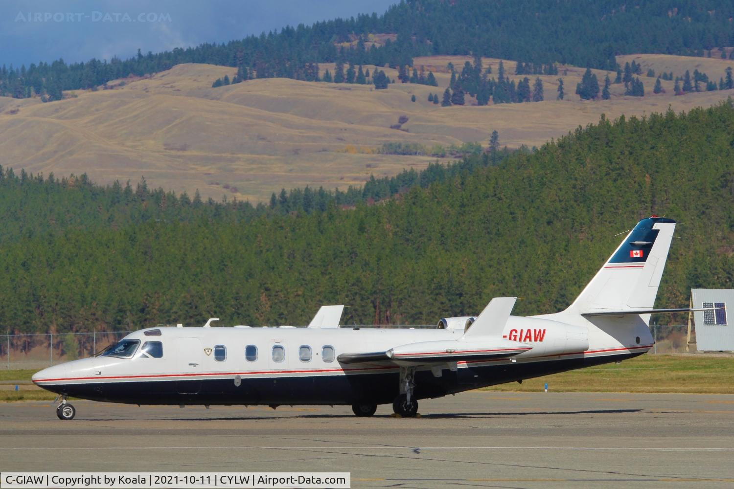 C-GIAW, 1983 Israel Aircraft Industries IAI-1124A Westwind II C/N 395, Resting at the GAT.