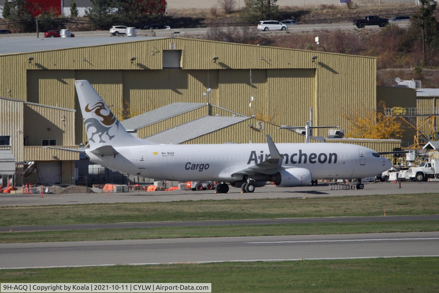 9H-AGQ, 2000 Boeing 737-800F C/N 28535, Ready for delivery to South Korea, becoming HL8503