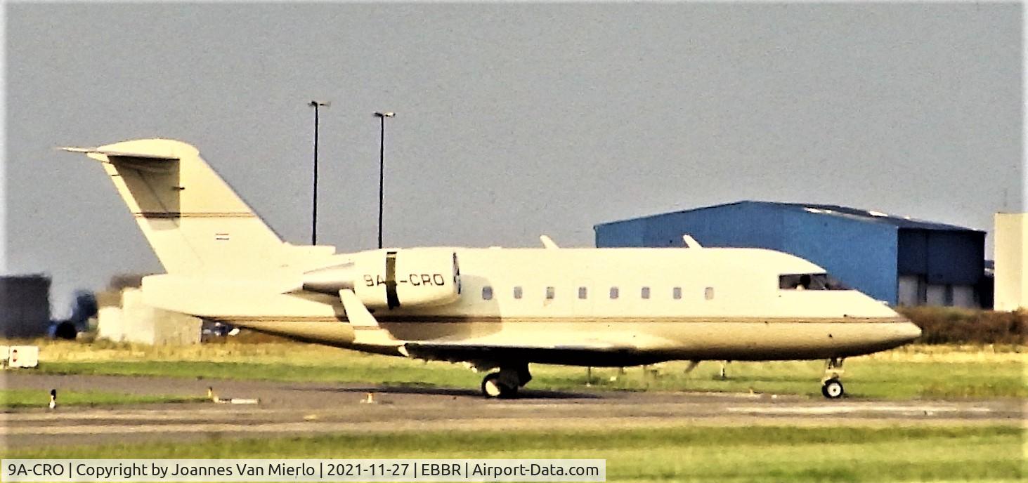 9A-CRO, 1996 Canadair Challenger 604 (CL-600-2B16) C/N 5322, Slide scan