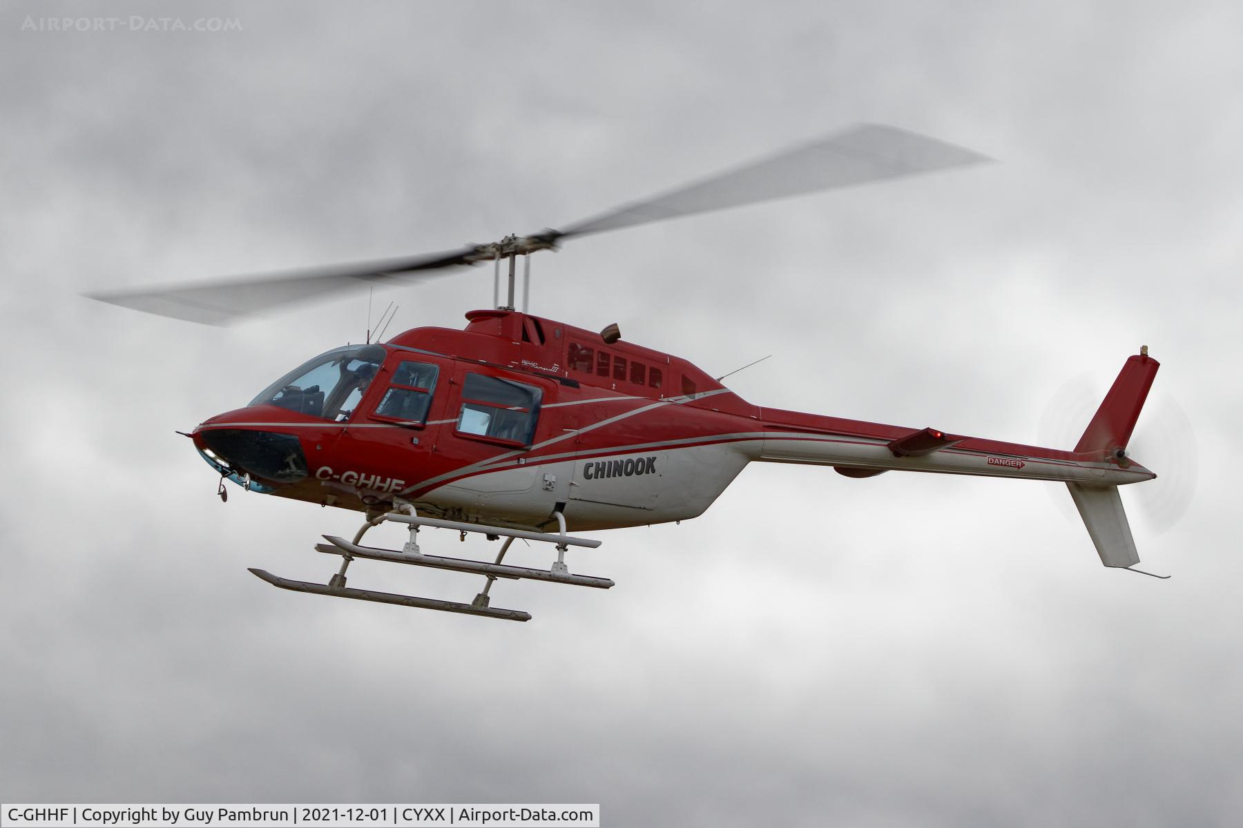 C-GHHF, 1981 Bell 206B JetRanger III C/N 3311, Landing