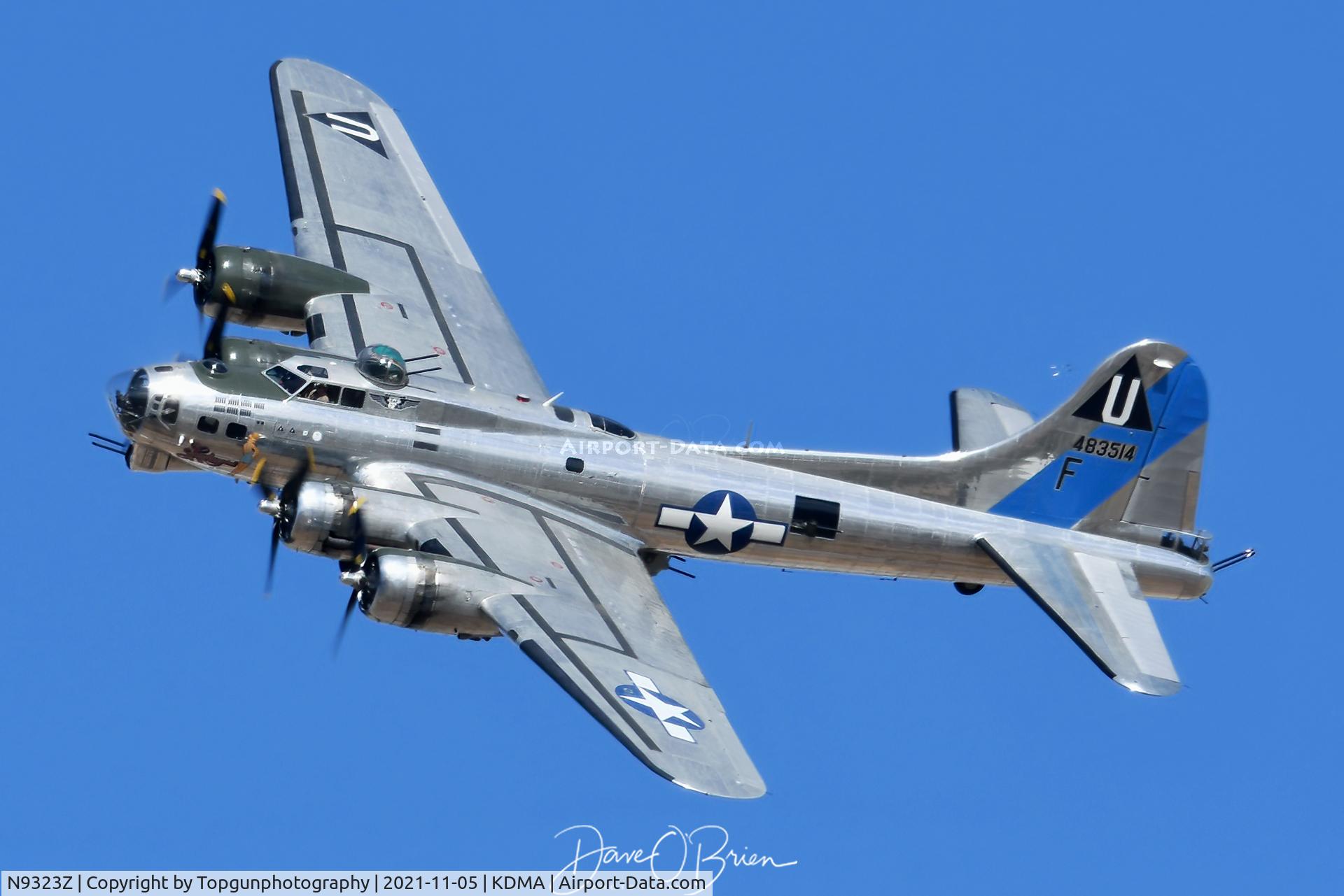 N9323Z, 1944 Boeing B-17G-85-DL Flying Fortress C/N 32155, Sentimental Journey
44-83514