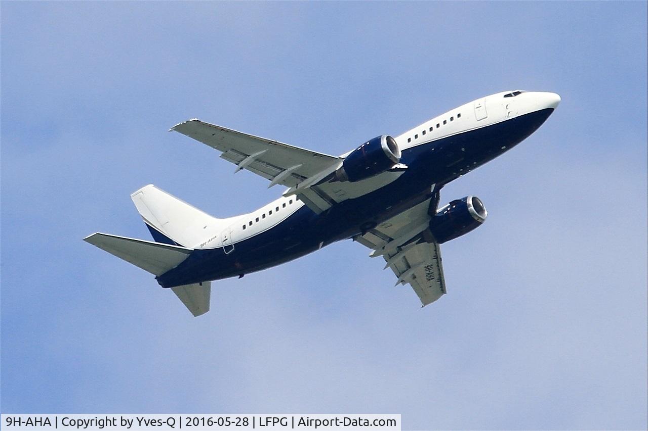 9H-AHA, 1991 Boeing 737-505 C/N 24647, Boeing 737-505, Climbing from rwy 06R, Roissy Charles De Gaulle airport (LFPG-CDG)