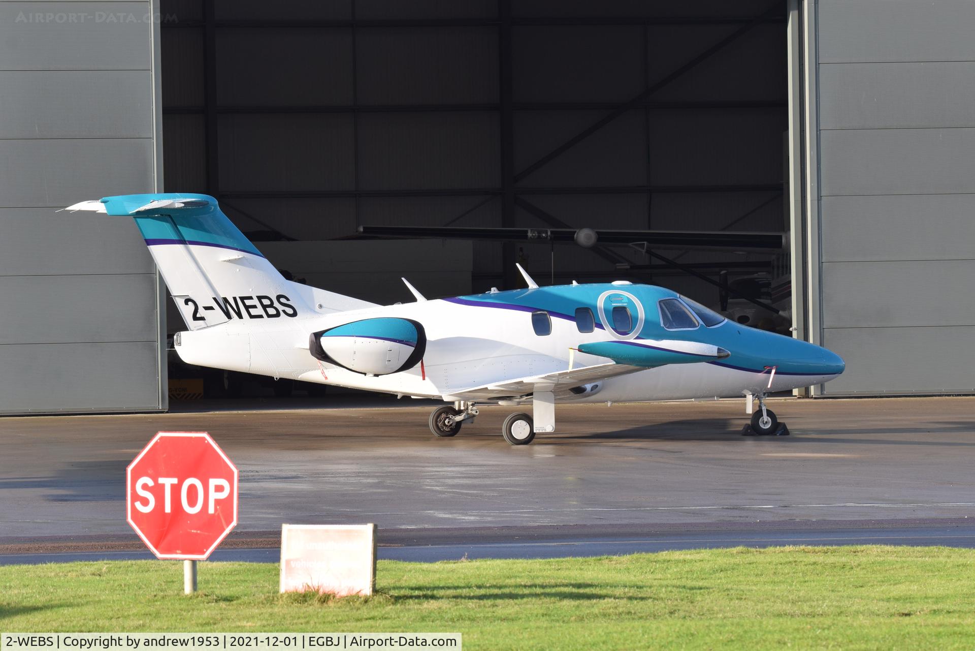2-WEBS, 2007 Eclipse Aviation Corp EA500 C/N 000033, 2-WEBS at Gloucestershire Airport.