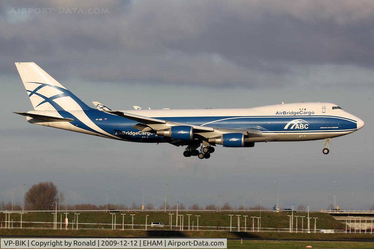 VP-BIK, 2008 Boeing 747-46NF/ER/SCD C/N 35421, at spl