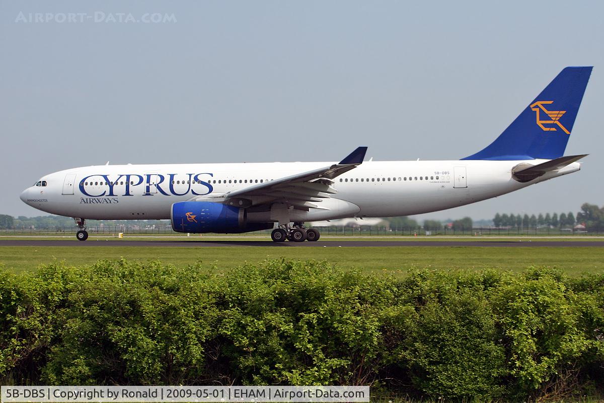 5B-DBS, 2002 Airbus A330-243 C/N 505, at spl