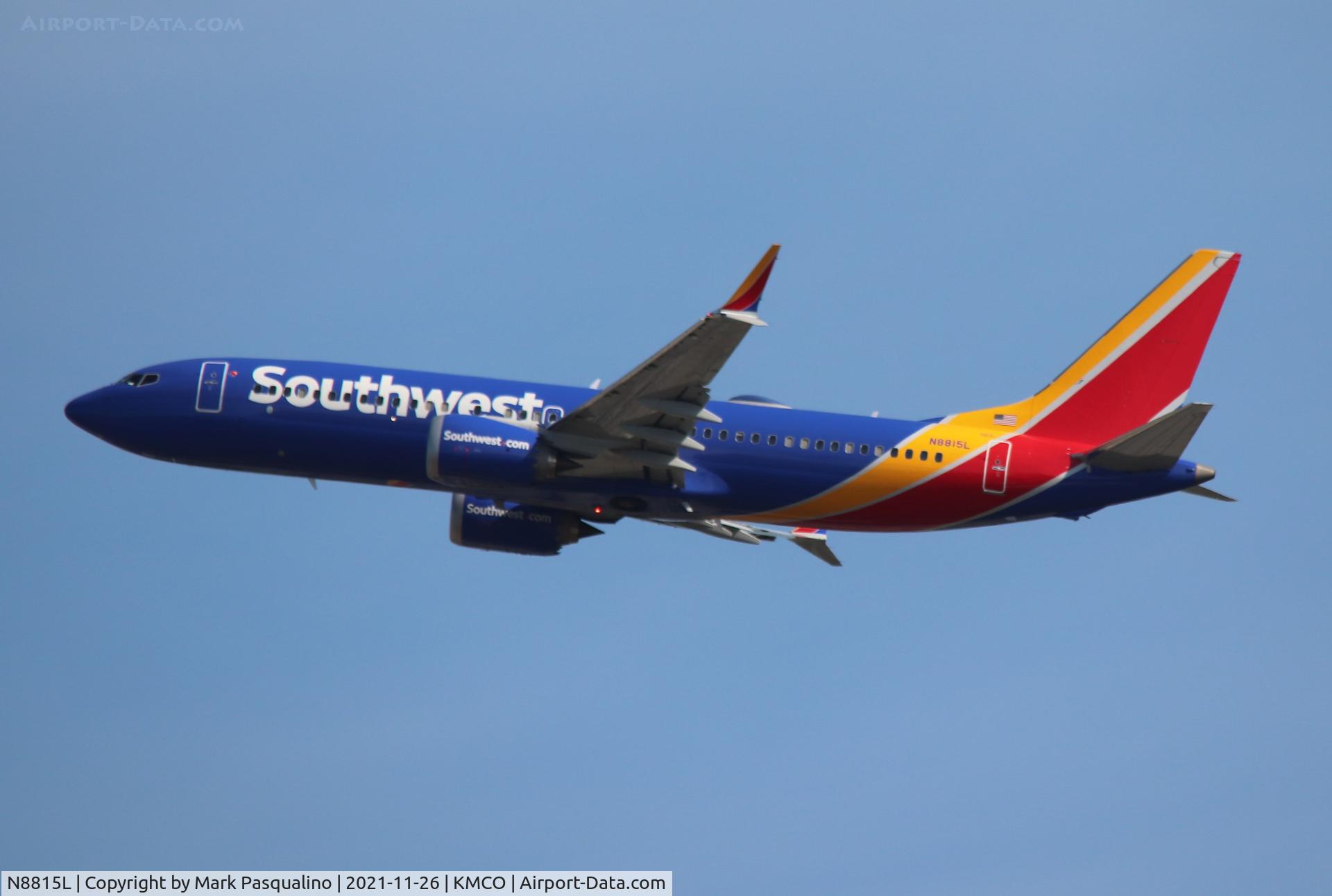 N8815L, 2020 Boeing 737-8 MAX C/N 65473, Boeing 737-8 MAX