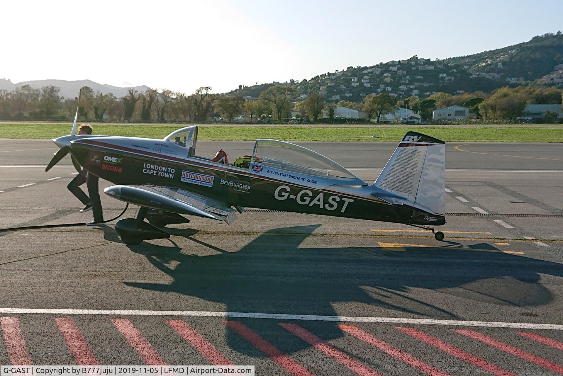 G-GAST, Vans RV-8 C/N PFA 303-14732, at Canne
