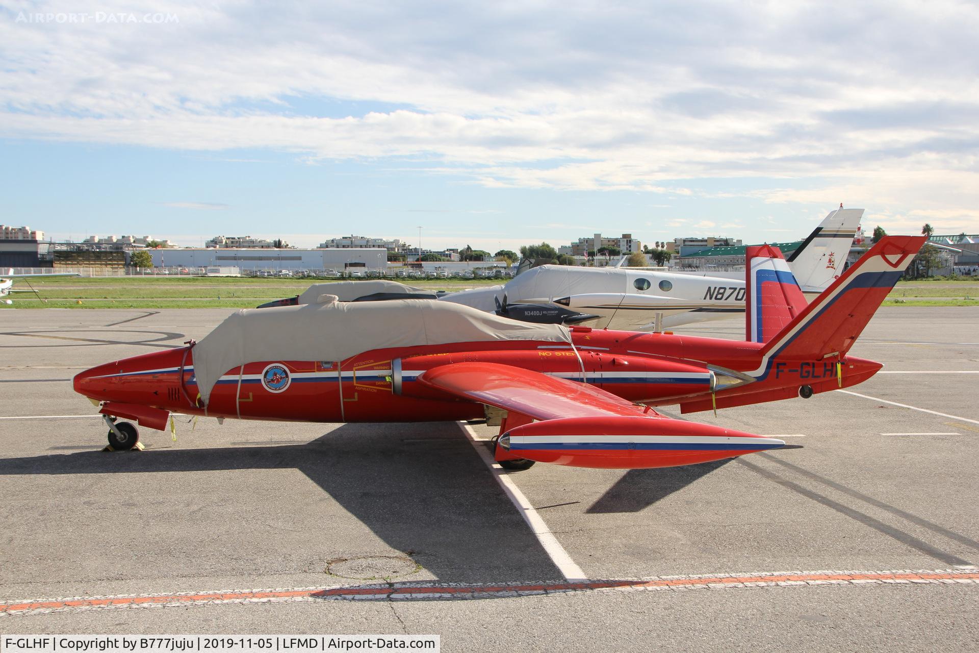 F-GLHF, Fouga CM-170 Magister C/N 406, at Cannes
