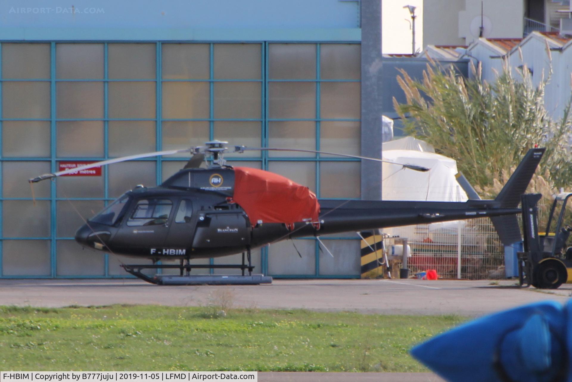F-HBIM, 1994 Eurocopter AS-355N Twin Star C/N 5568, at Cannes