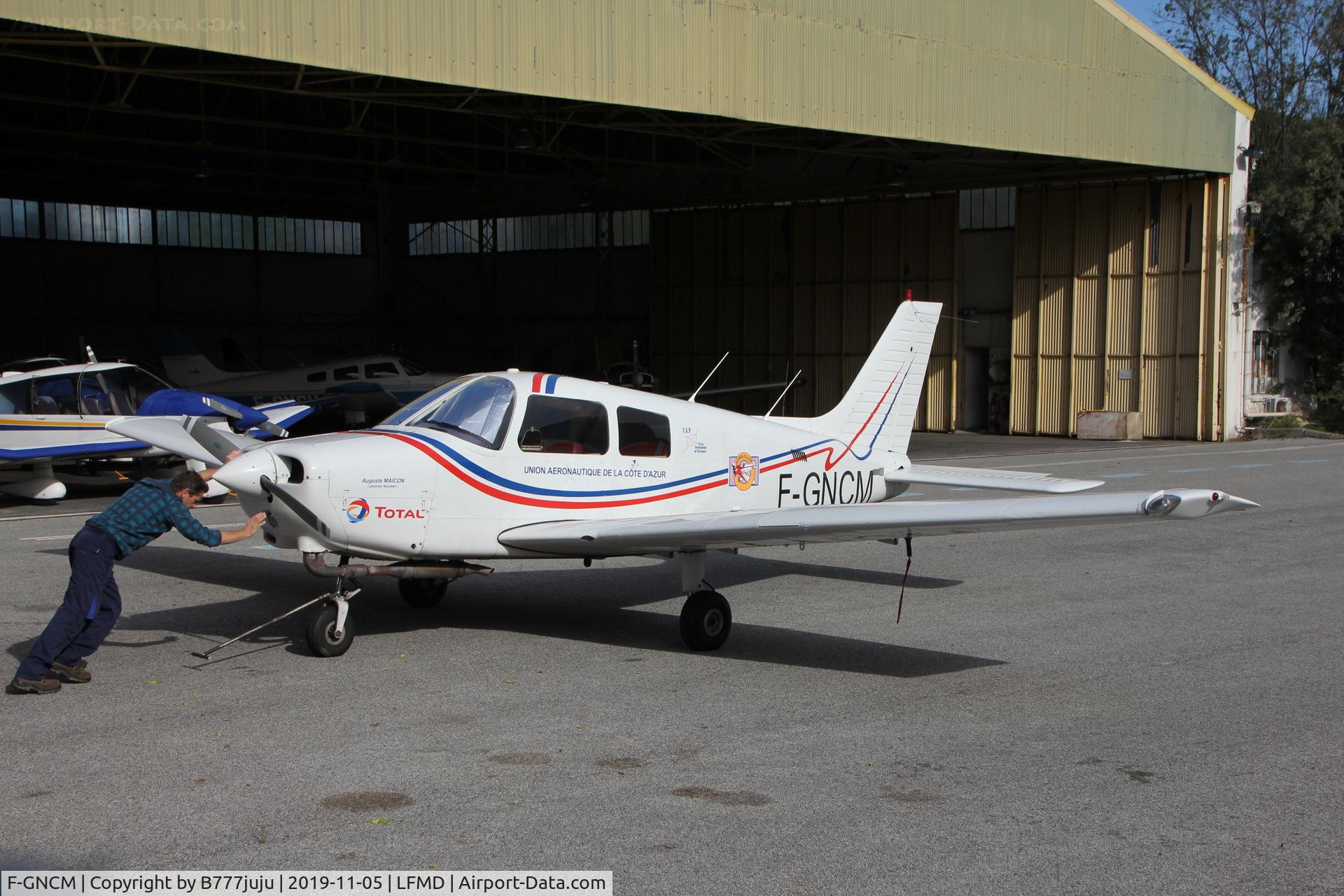 F-GNCM, Piper PA-28-161 Cadet C/N 28-41292, at Cannes