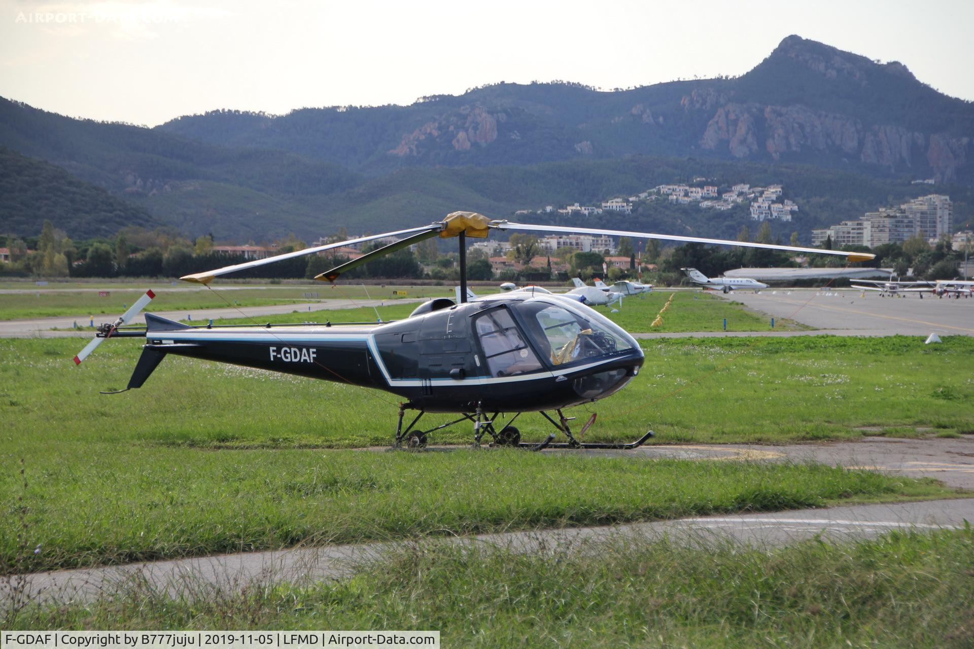 F-GDAF, 1980 Enstrom 280C Shark C/N 1206, at Cannes
