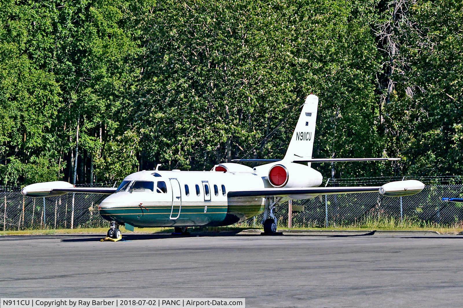 N911CU, 1979 Israel Aircraft Industries IAI-1124 Westwind C/N 246, N911CU   I.A.I.-1124 Westwind [246] (Aero Solutions Group) Ted Stevens Anchorage Int~N 02/07/2018