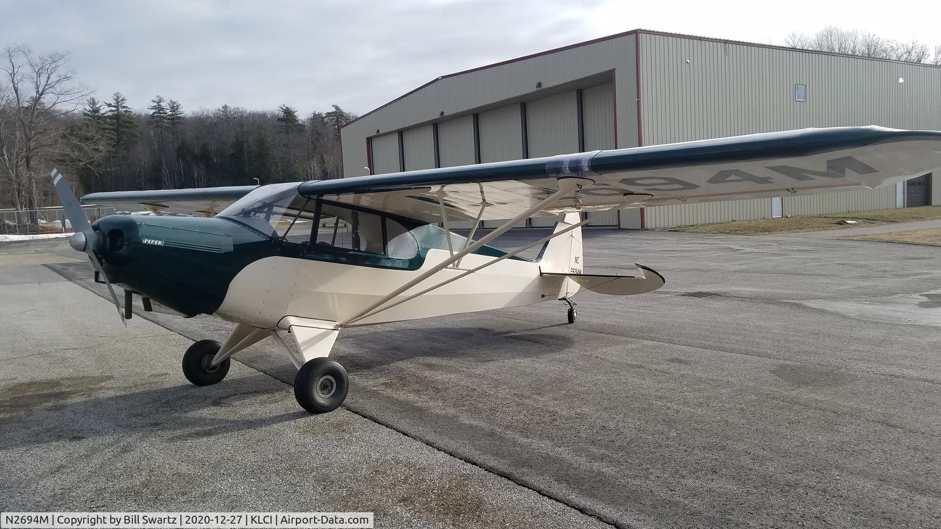 N2694M, 1946 Piper PA-12 Super Cruiser C/N 12-1206, 1946 Piper PA-12