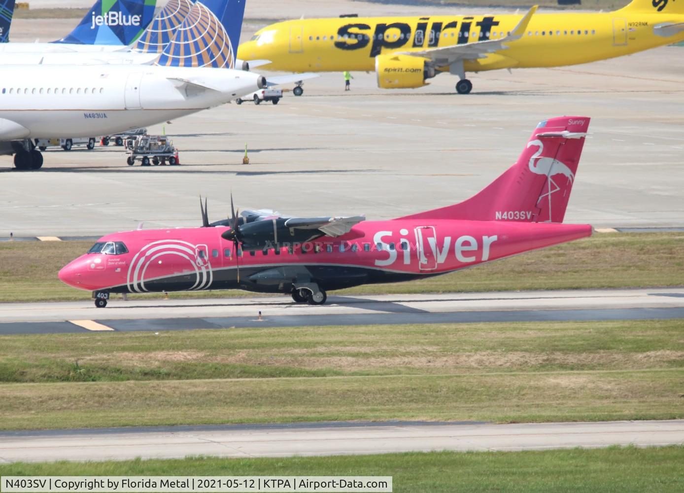 N403SV, 2017 ATR 72-600 (72-212A) C/N 1219, TPA 2021