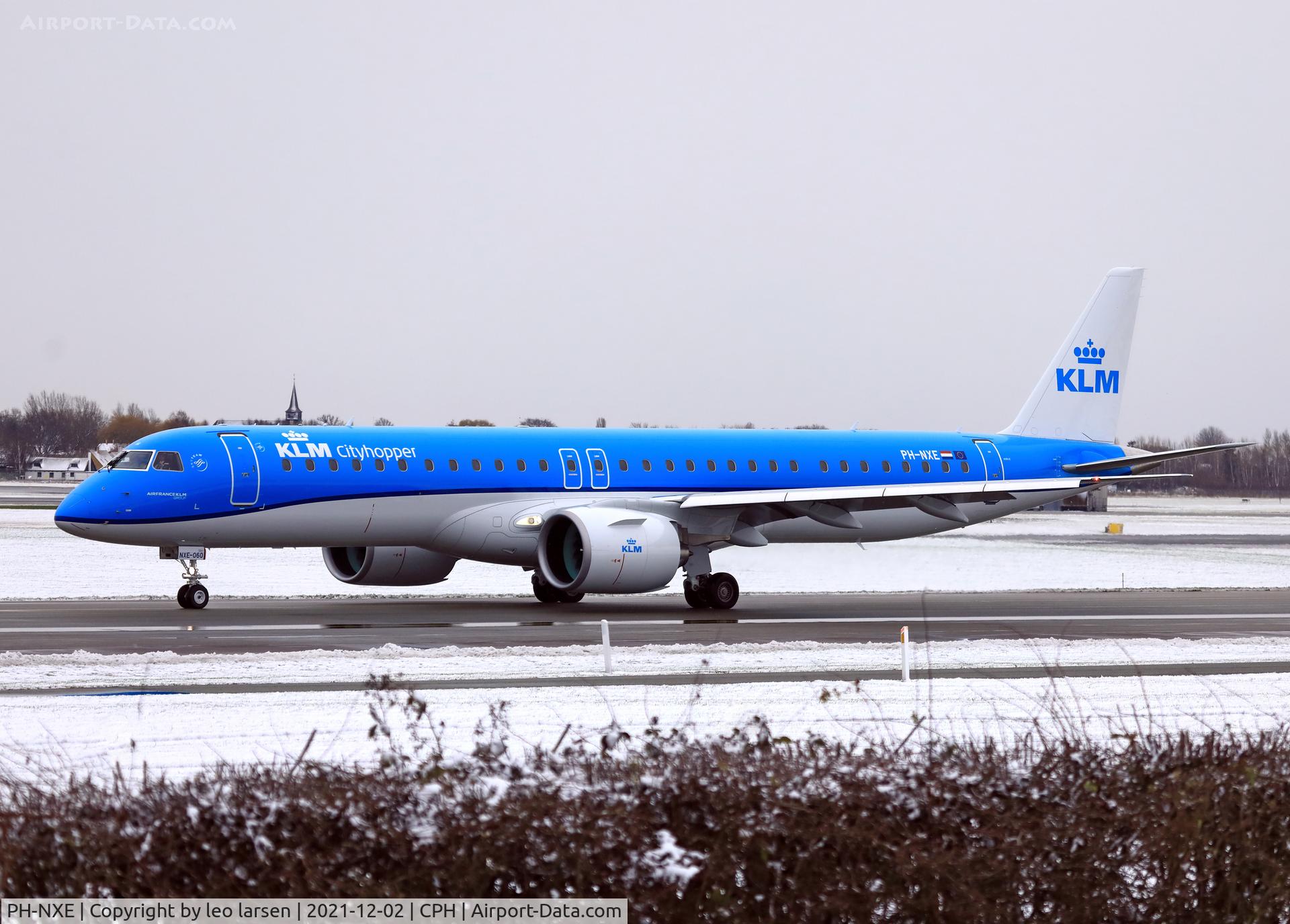 PH-NXE, 2021 Embraer ERJ-195-E2 (ERJ-190-400 STD) C/N 19020060, Copenhagen 2.12.2021