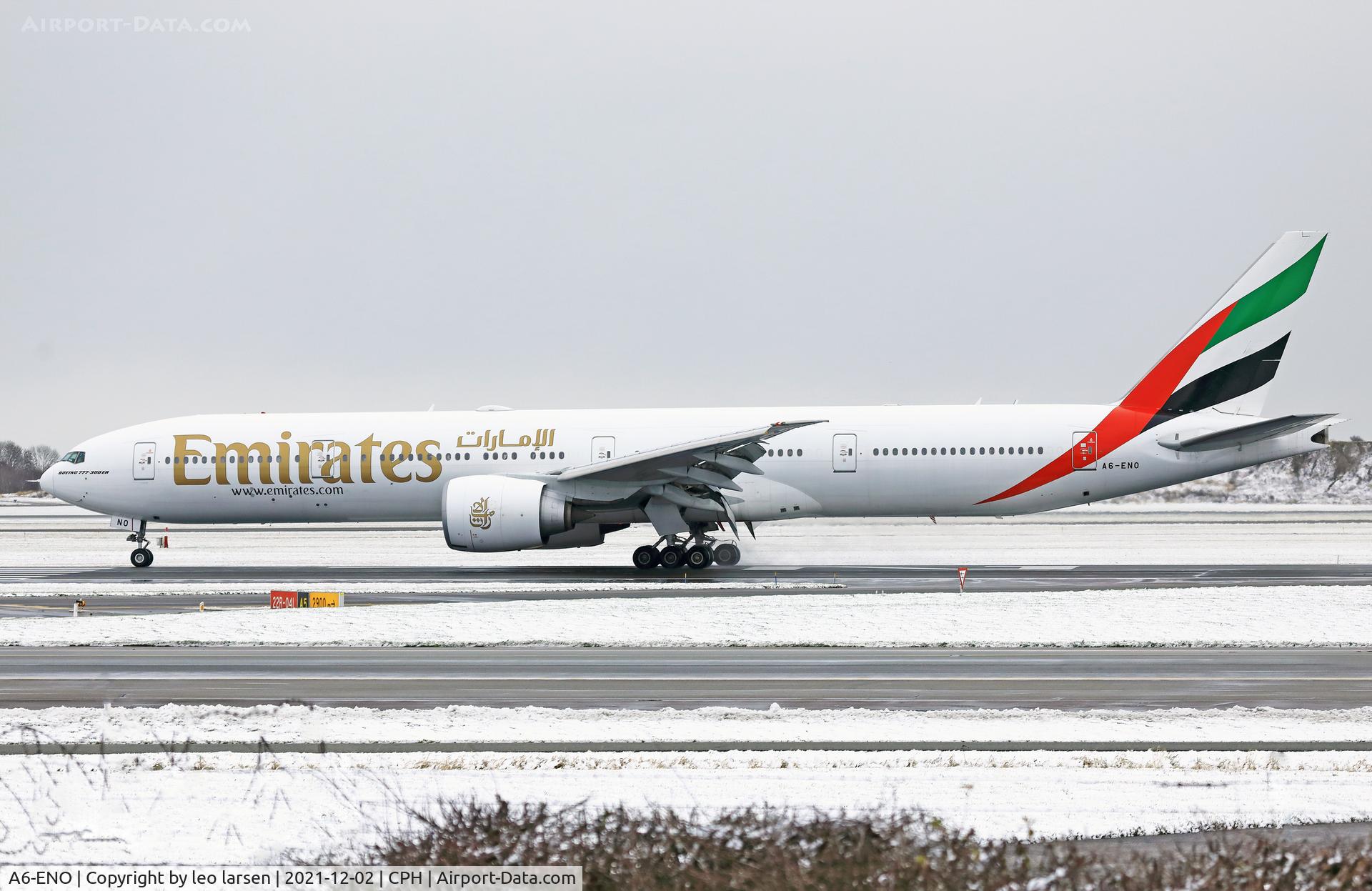 A6-ENO, 2014 Boeing 777-31H/ER C/N 41361, Copenhagen 2.12.2021