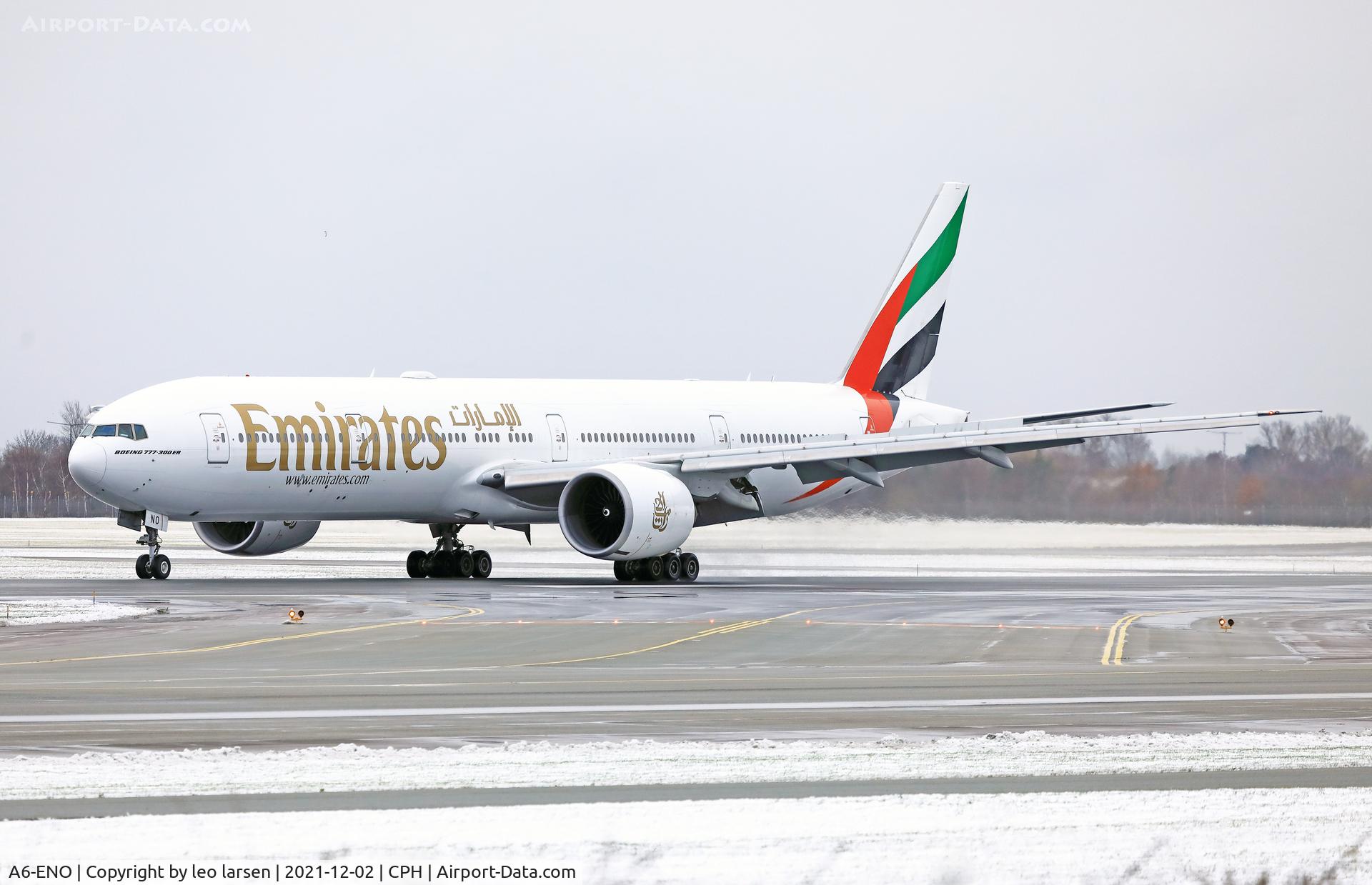 A6-ENO, 2014 Boeing 777-31H/ER C/N 41361, Copenhagen 2.12.2021
