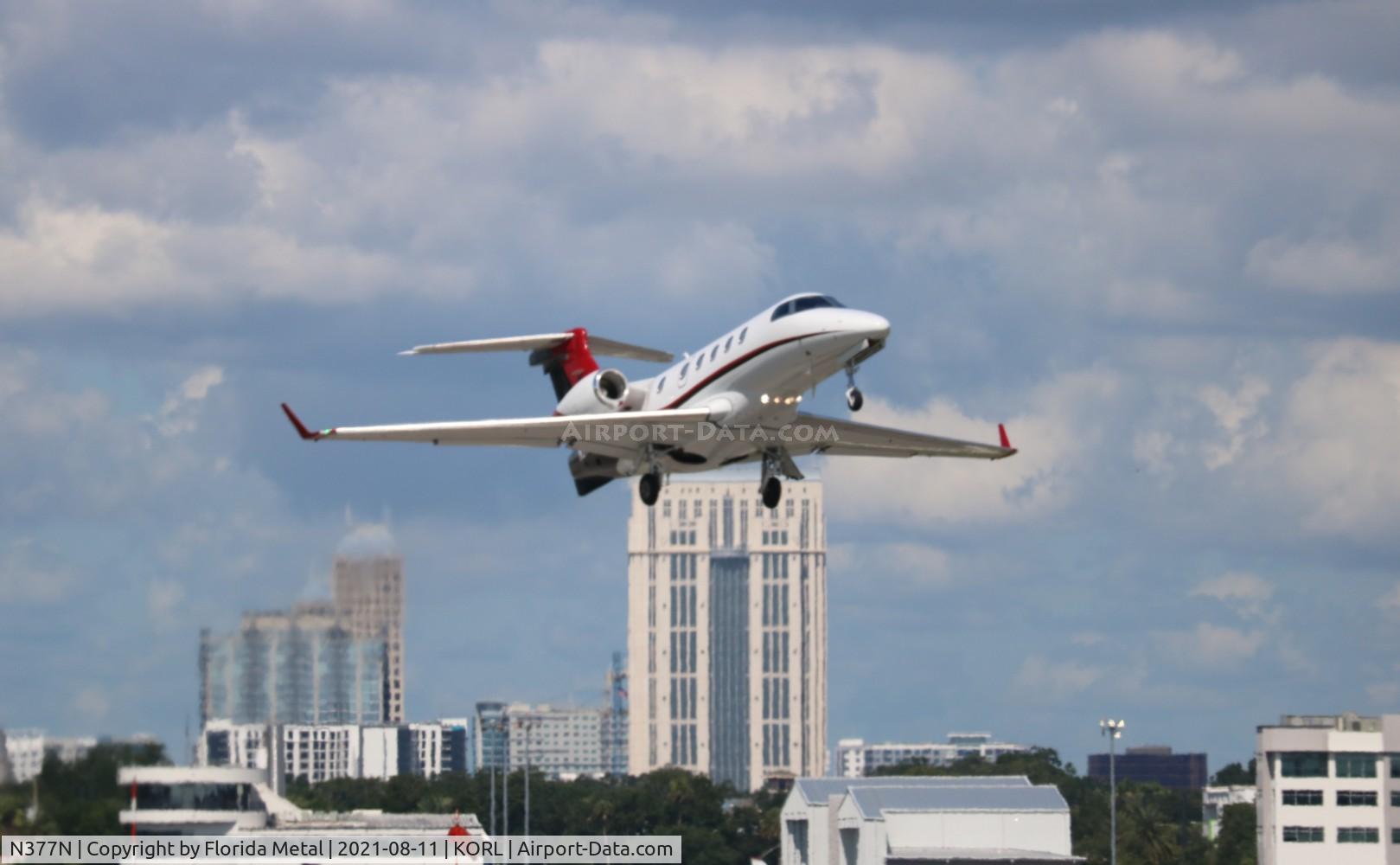 N377N, 2014 Embraer EMB-505 Phenom 300 C/N 50500199, ORL 2021