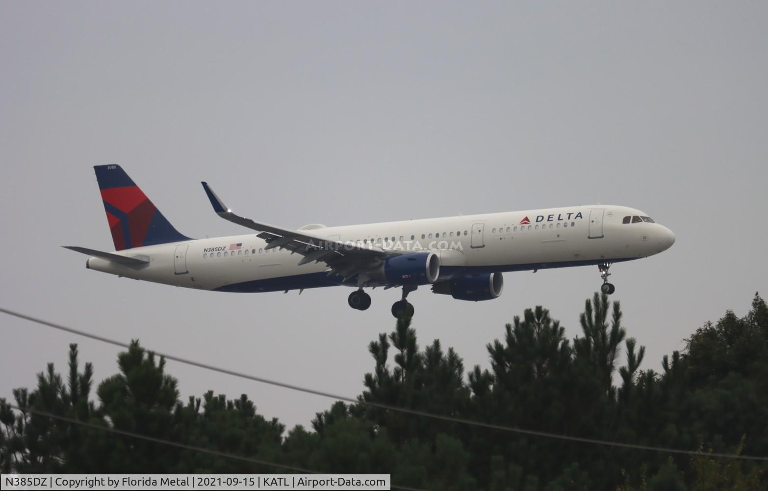 N385DZ, 2019 Airbus A321-211 C/N 8975, ATL 2021