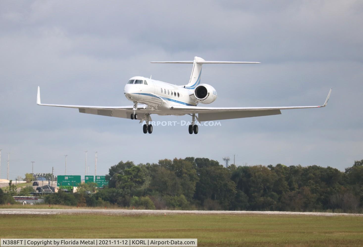 N388FT, 2001 Gulfstream Aerospace G-V C/N 636, ORL 2021