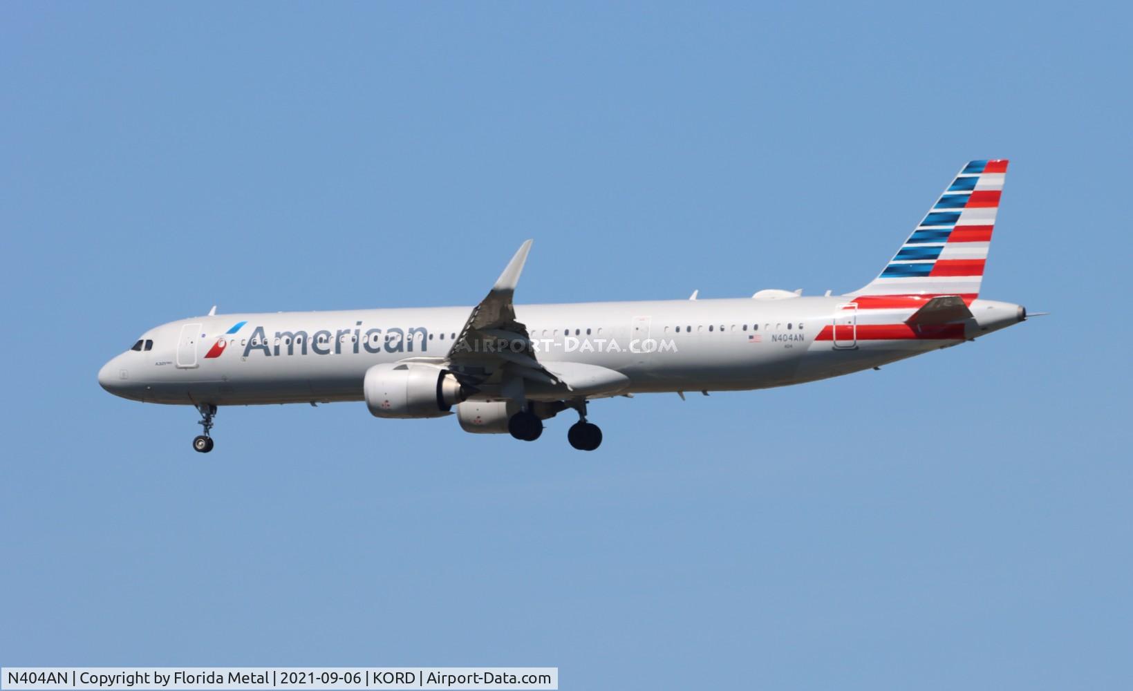 N404AN, 2019 Airbus A321-253NX C/N 8758, American