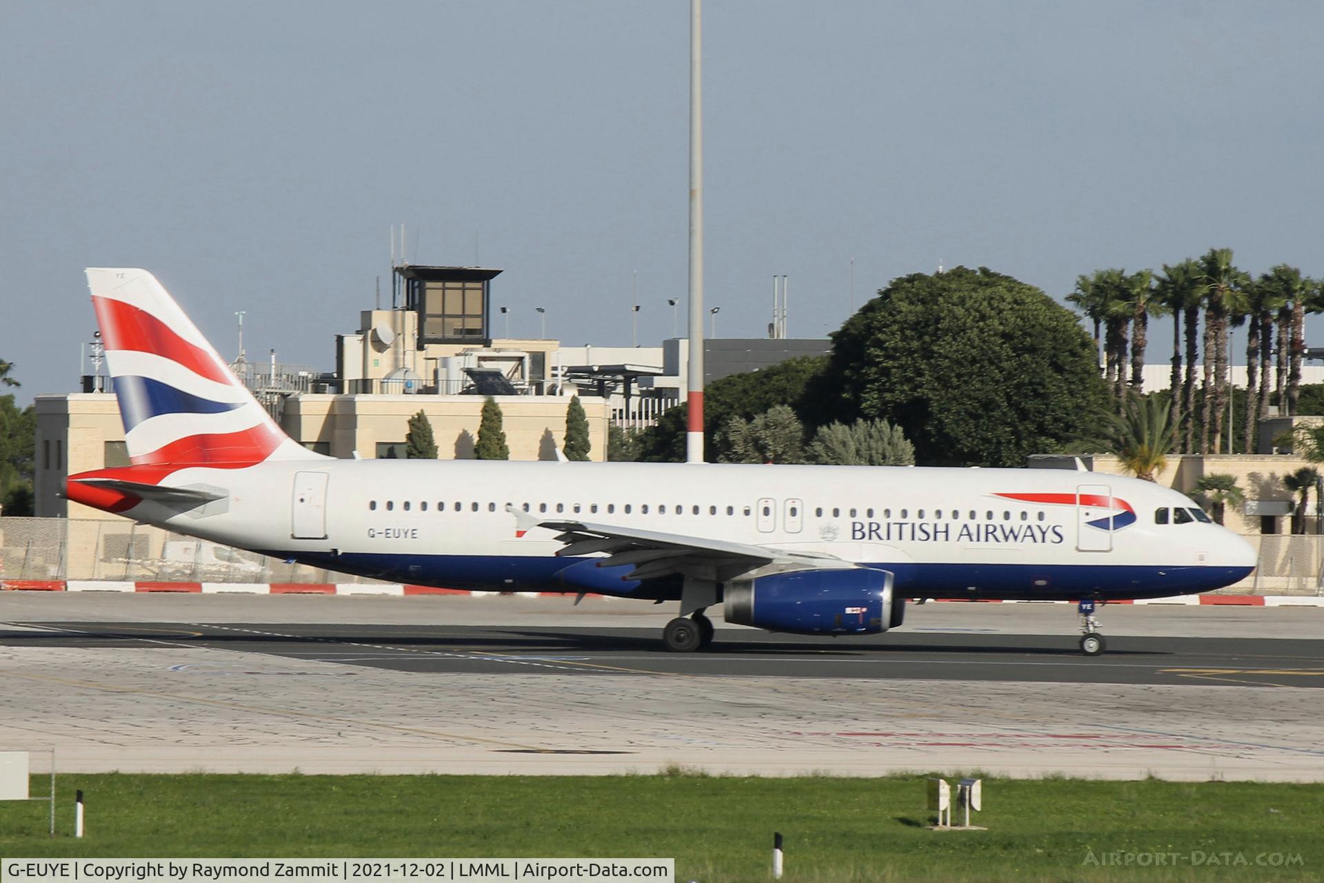 G-EUYE, 2009 Airbus A320-232 C/N 3912, A320 G-EUYE British Airways