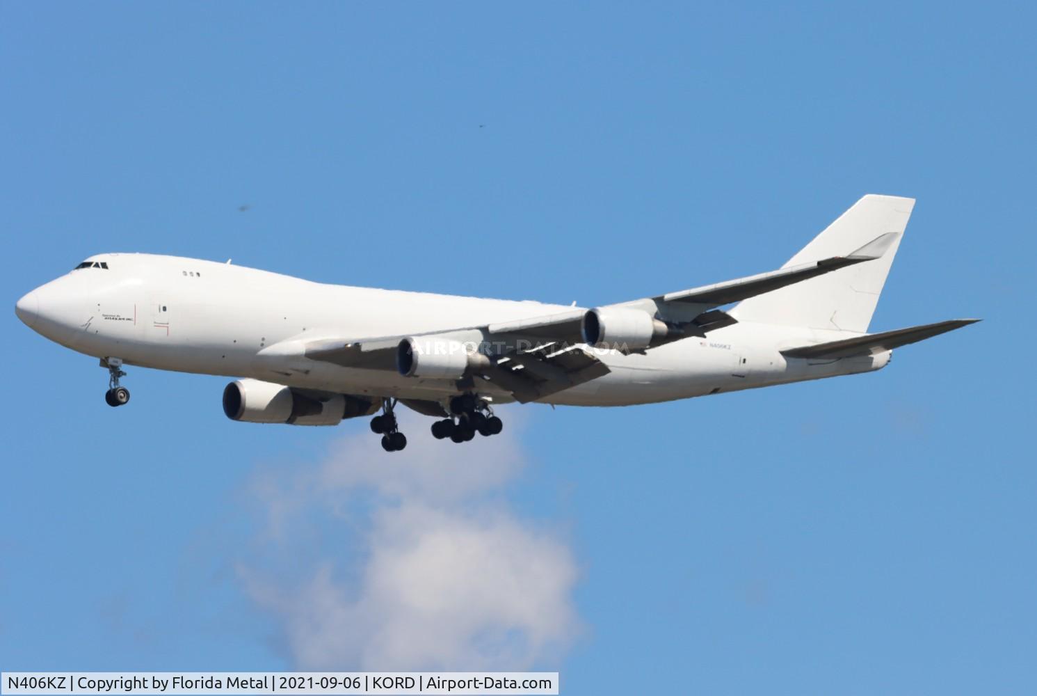 N406KZ, 2007 Boeing 747-4KZF SCD C/N 36133, ORD 2021