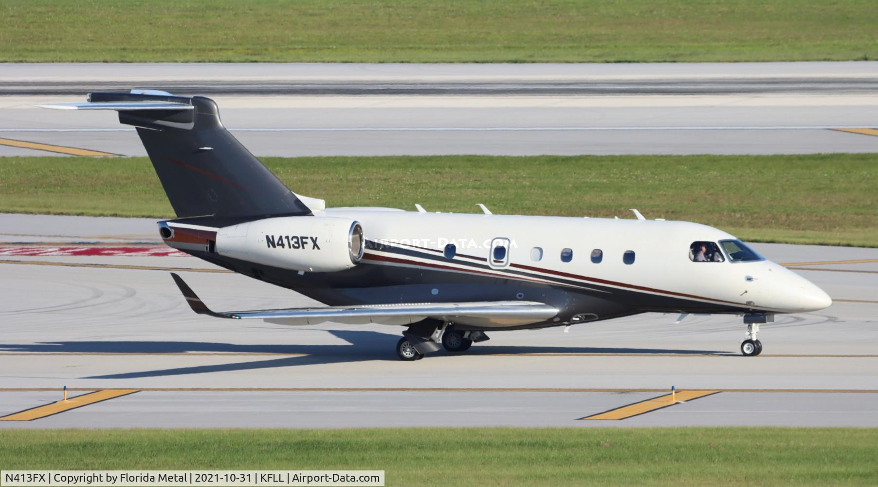 N413FX, 2017 Embraer EMB-545 Legacy 450 C/N 55010030, FLL 2021