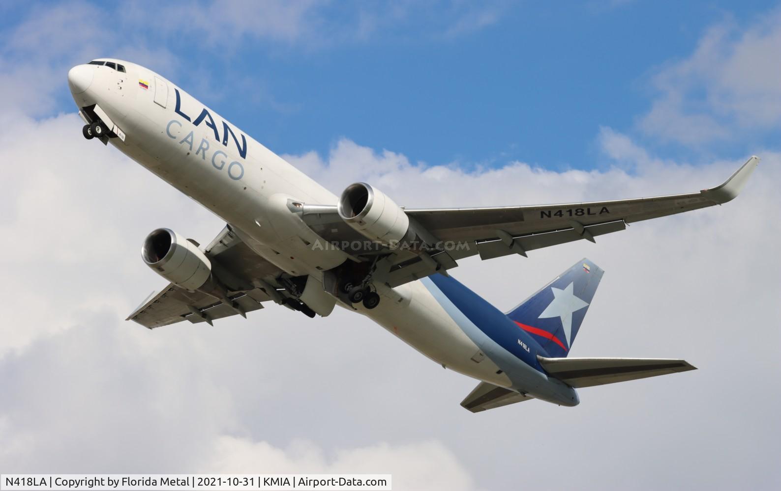 N418LA, 2005 Boeing 767-316F C/N 34246, MIA 2021