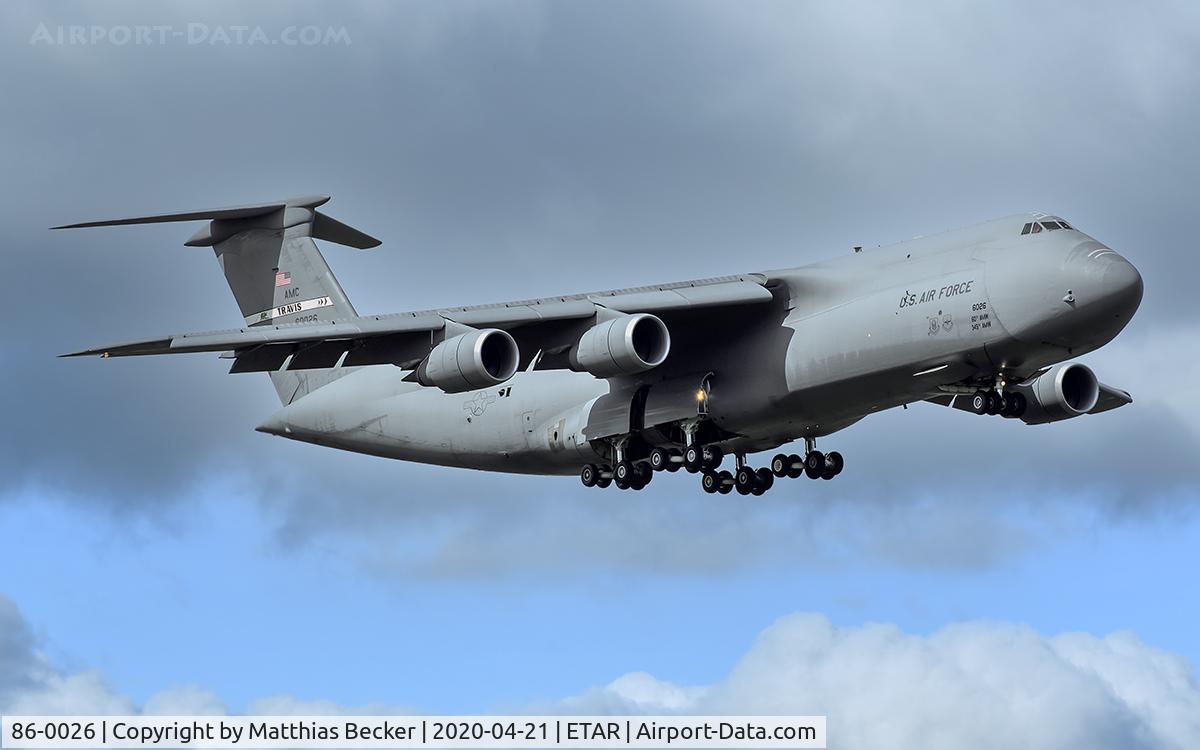 86-0026, Lockheed C-5M Super Galaxy C/N 500-0112, 86-0026